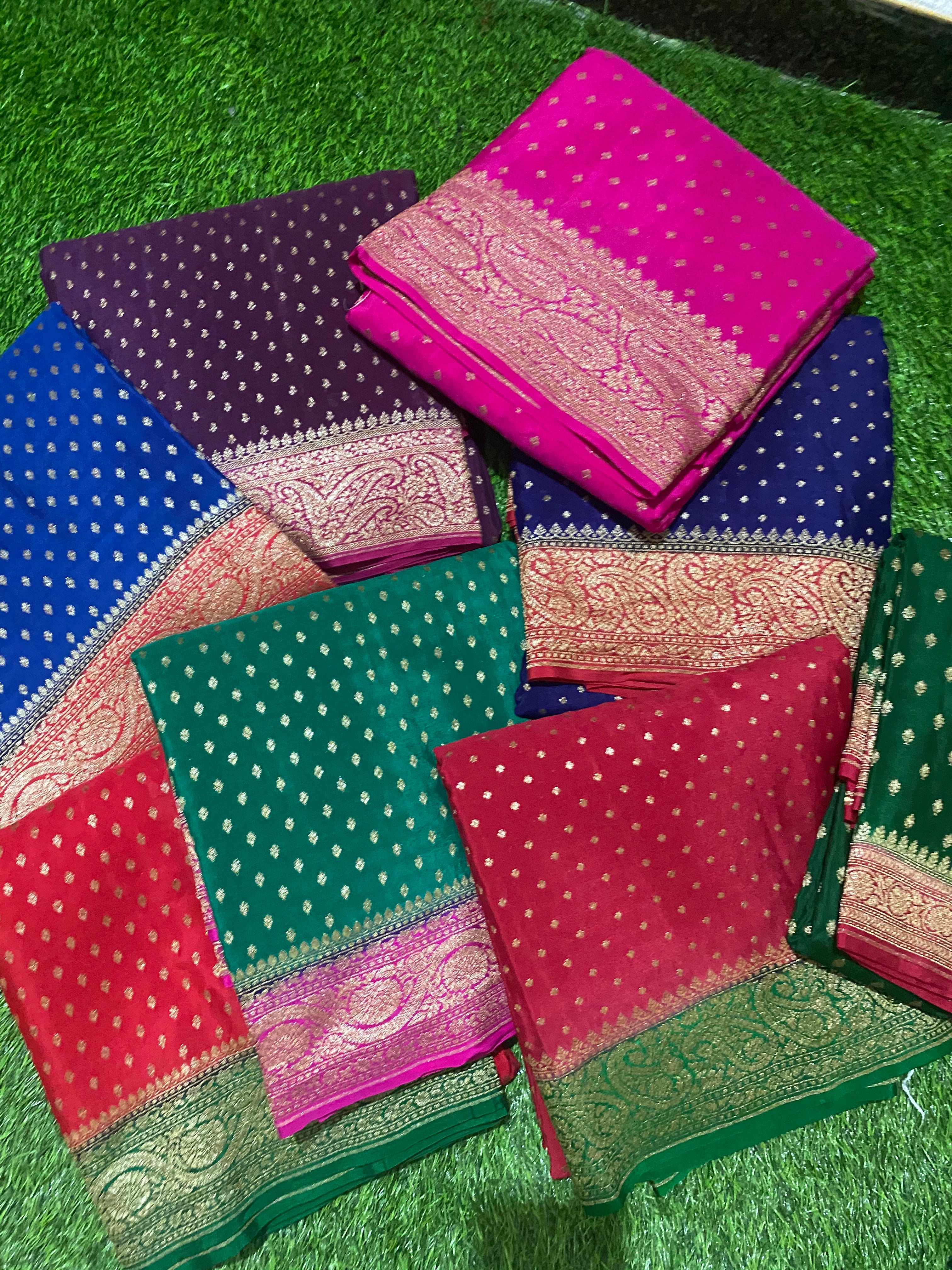 BENARAS PURE CREPE SILK