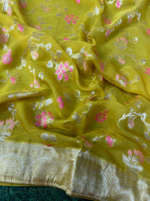Yellow sarees