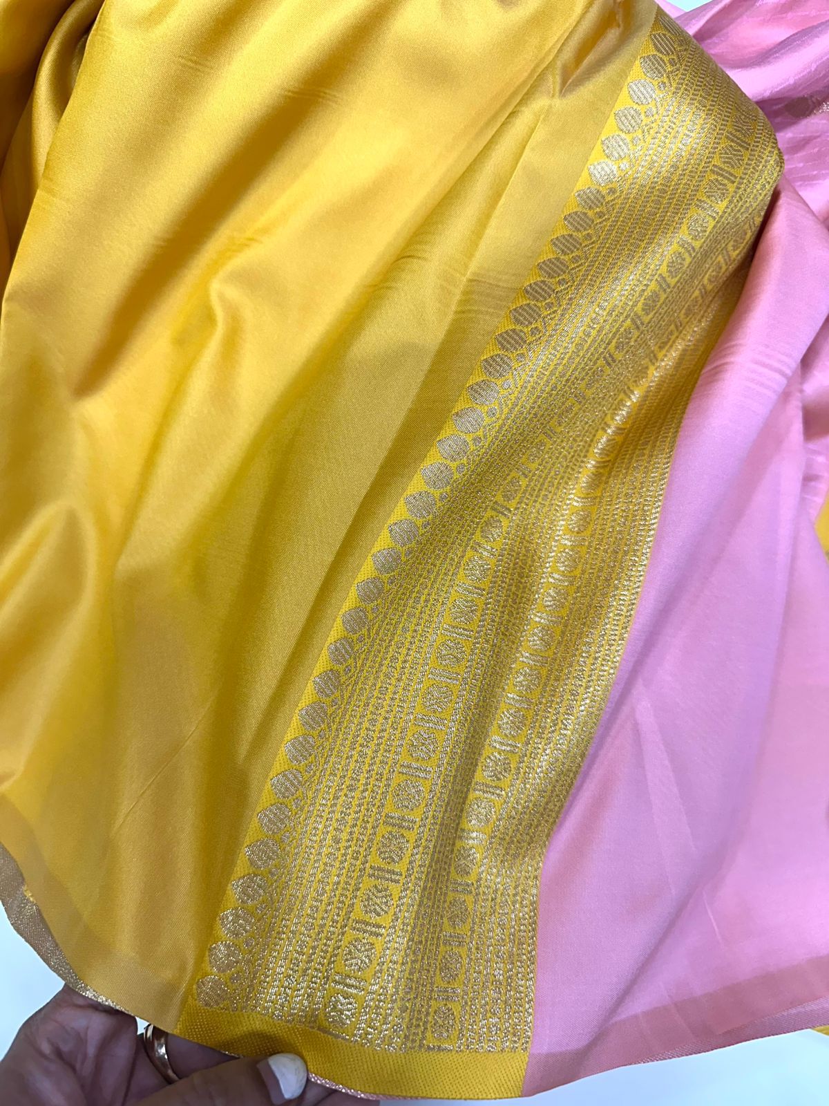 Pink semi soft silk 05 saree