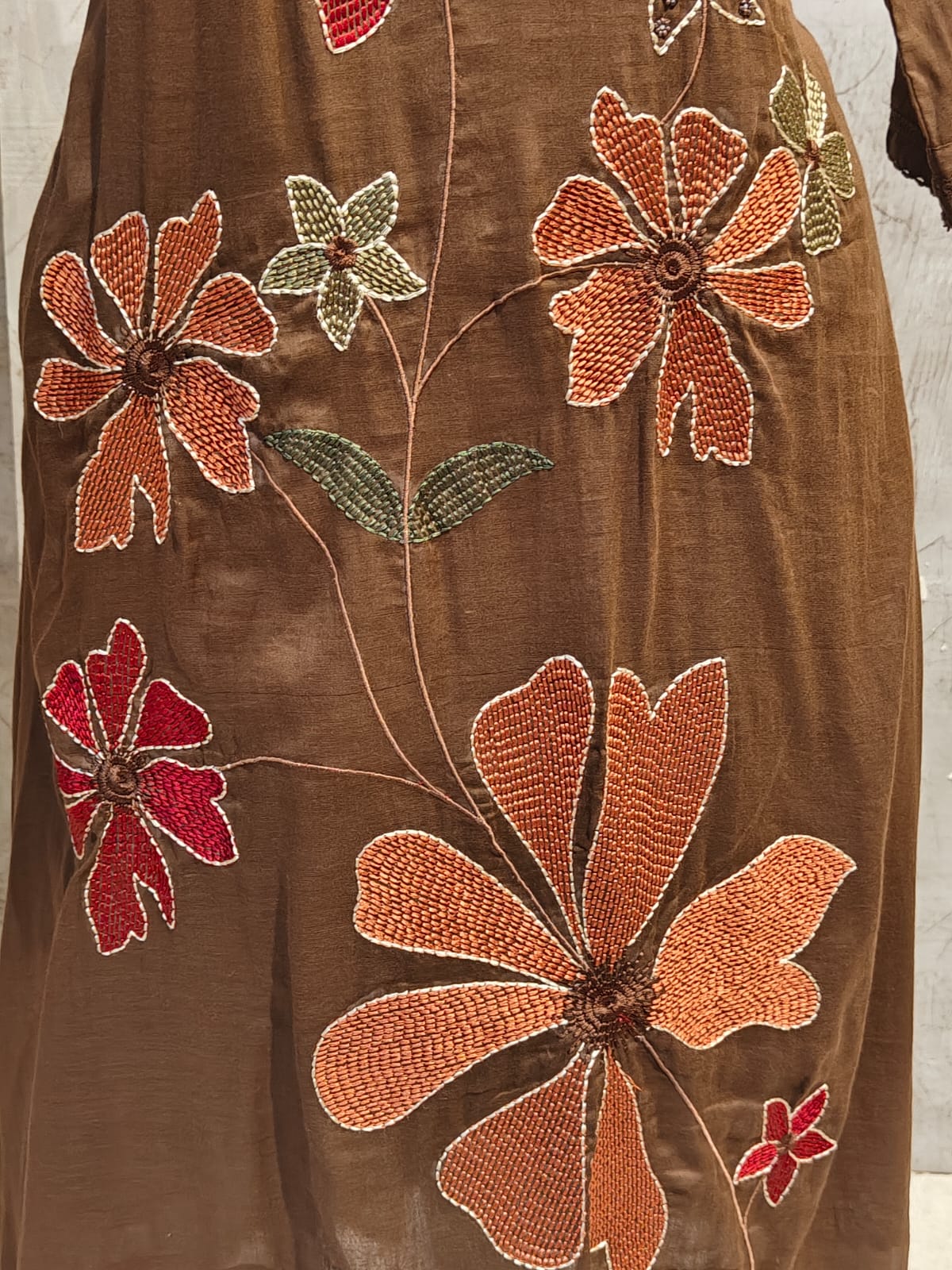 Cotton Kalamkari Print Anarkali Kurtha 389