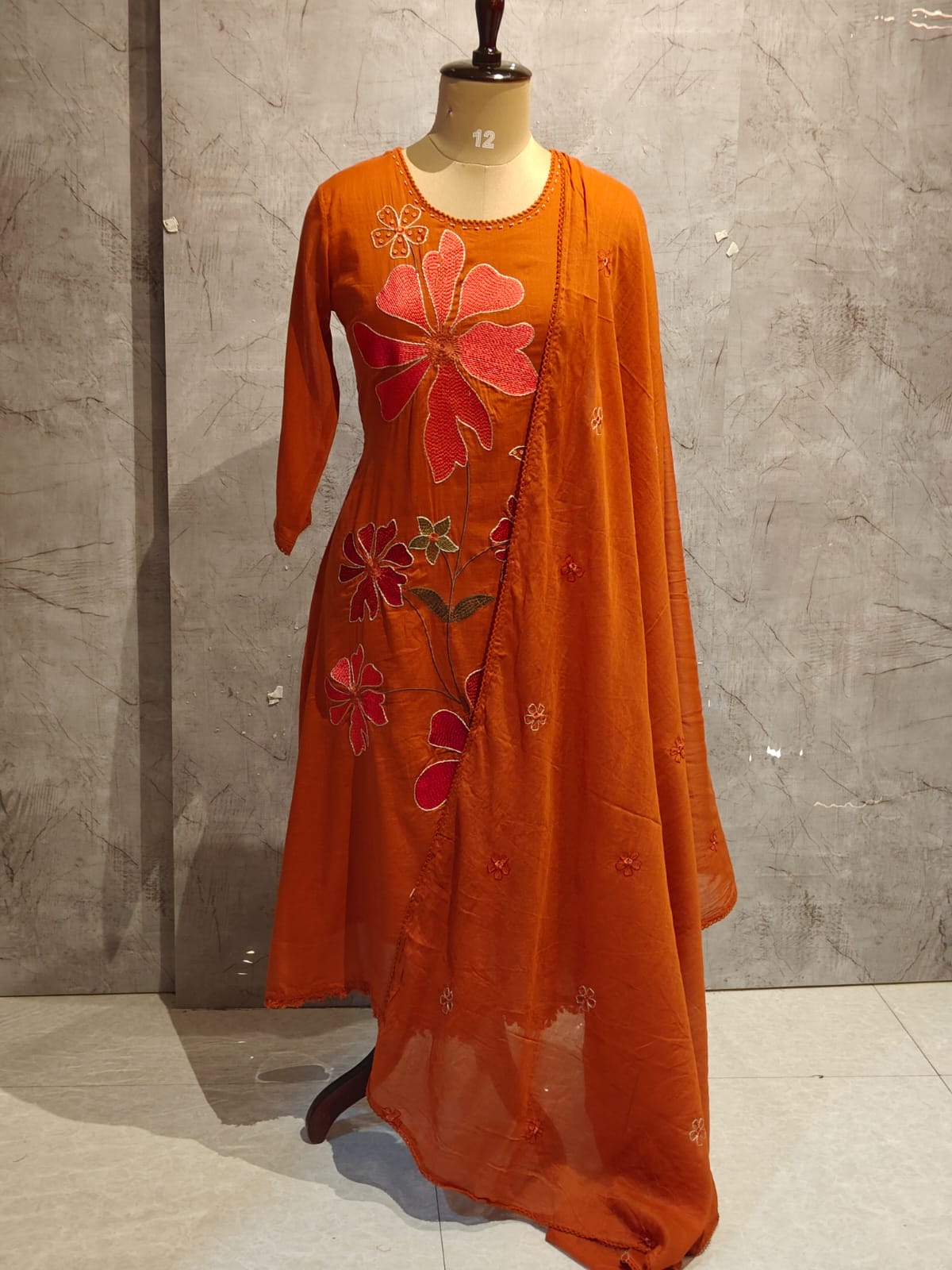 Cotton Anarkali Kurtha  151