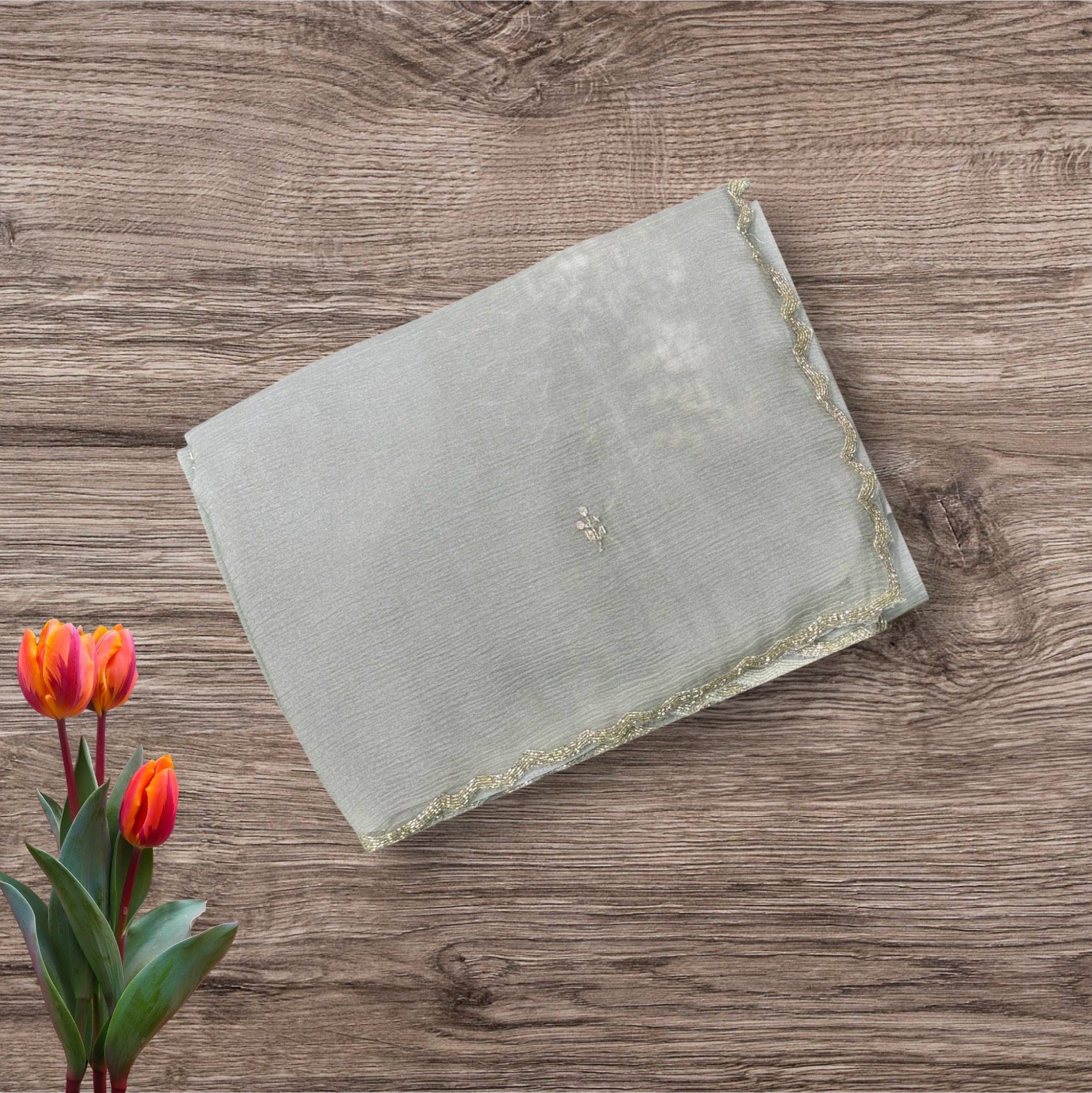 Light grey-01 cutdan party wear saree