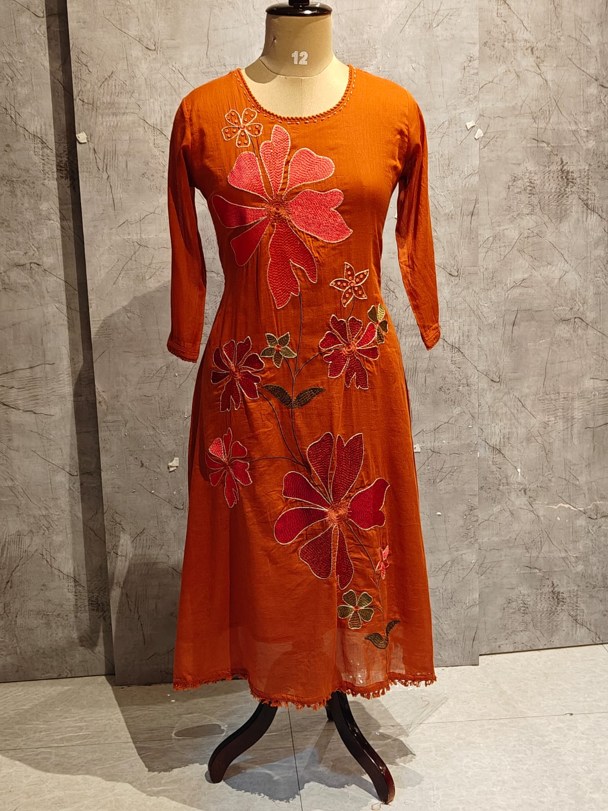 Cotton Anarkali Kurtha  151