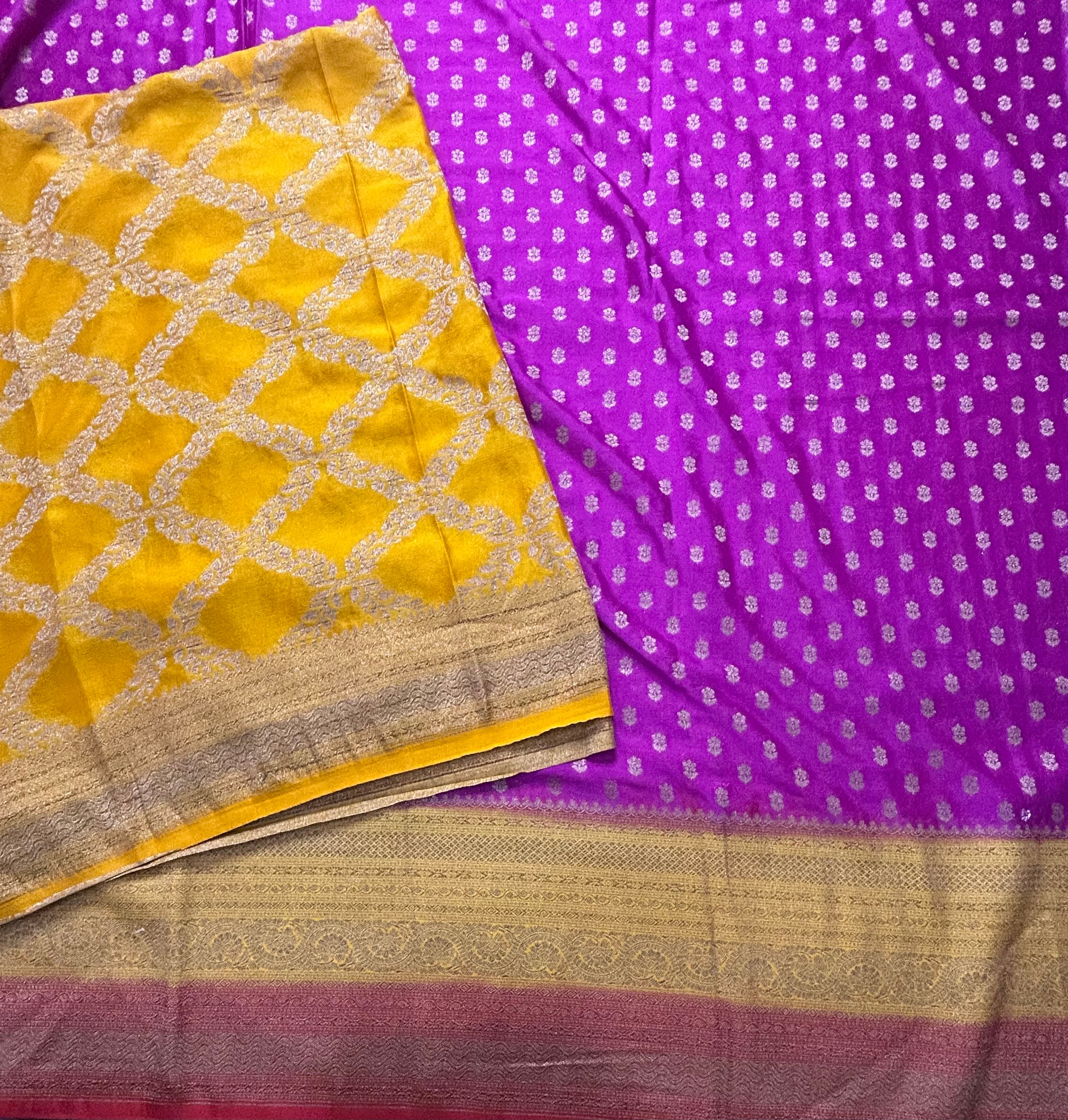 Light magenta  3d semi georgette 105 saree