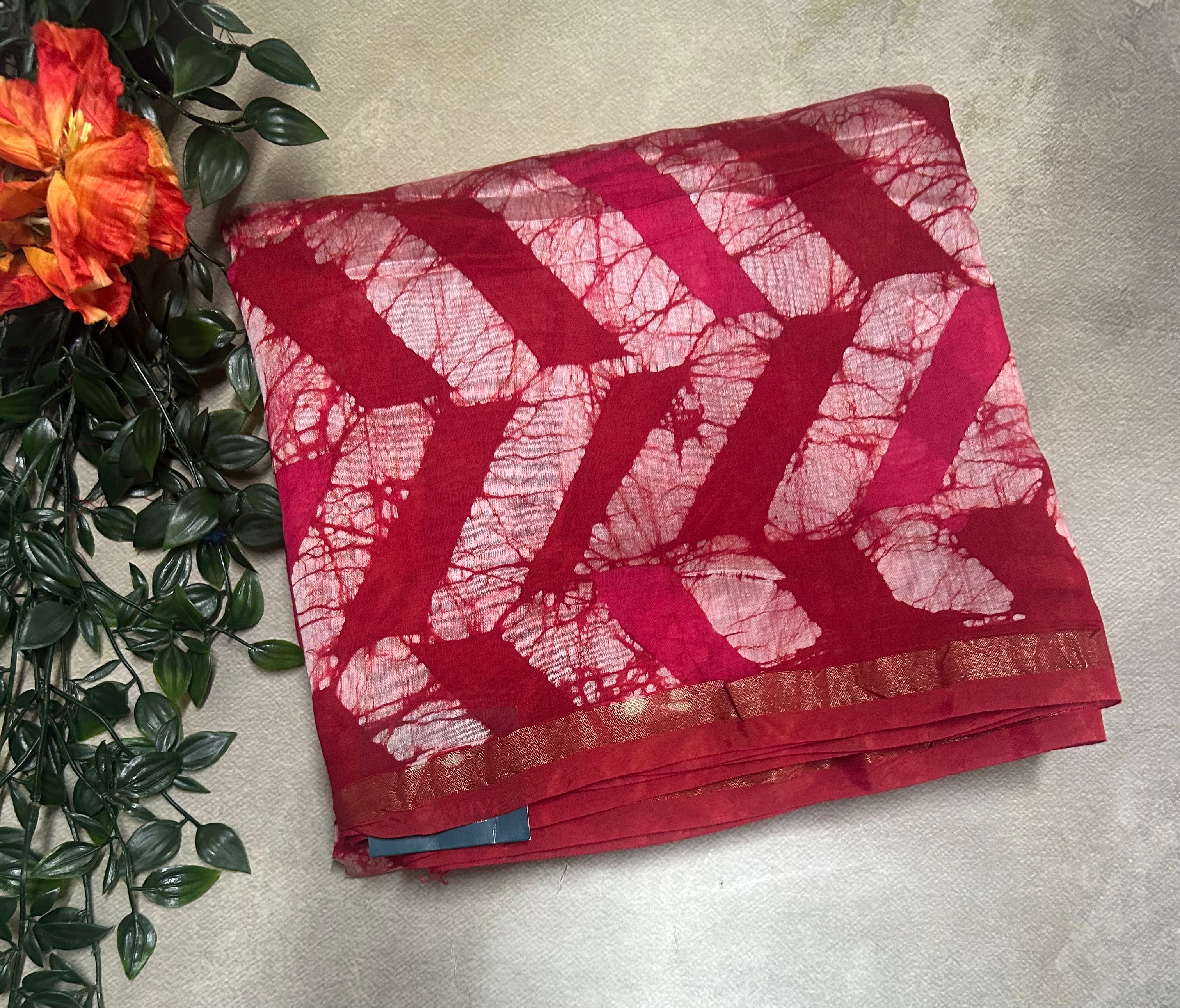 Multicolour semi Tussar saree