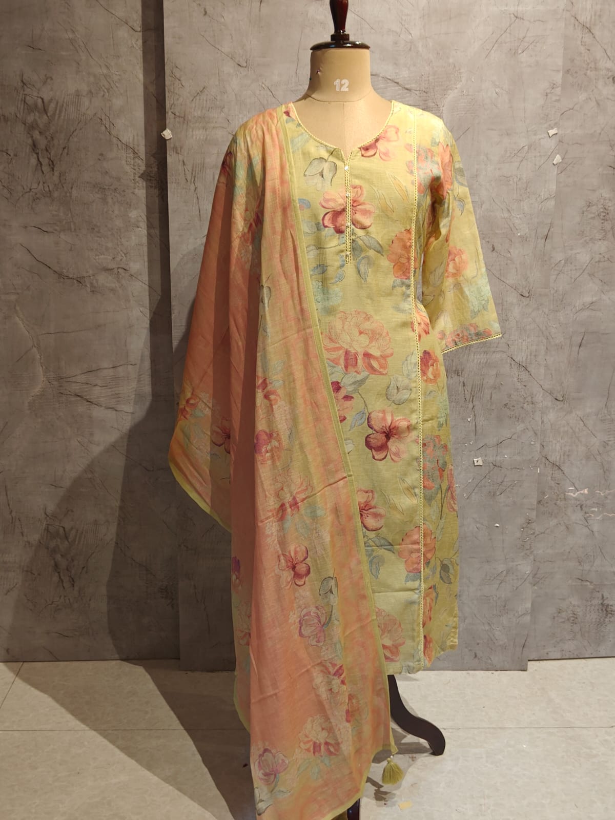 Cotton Anarkali Kurtha  151
