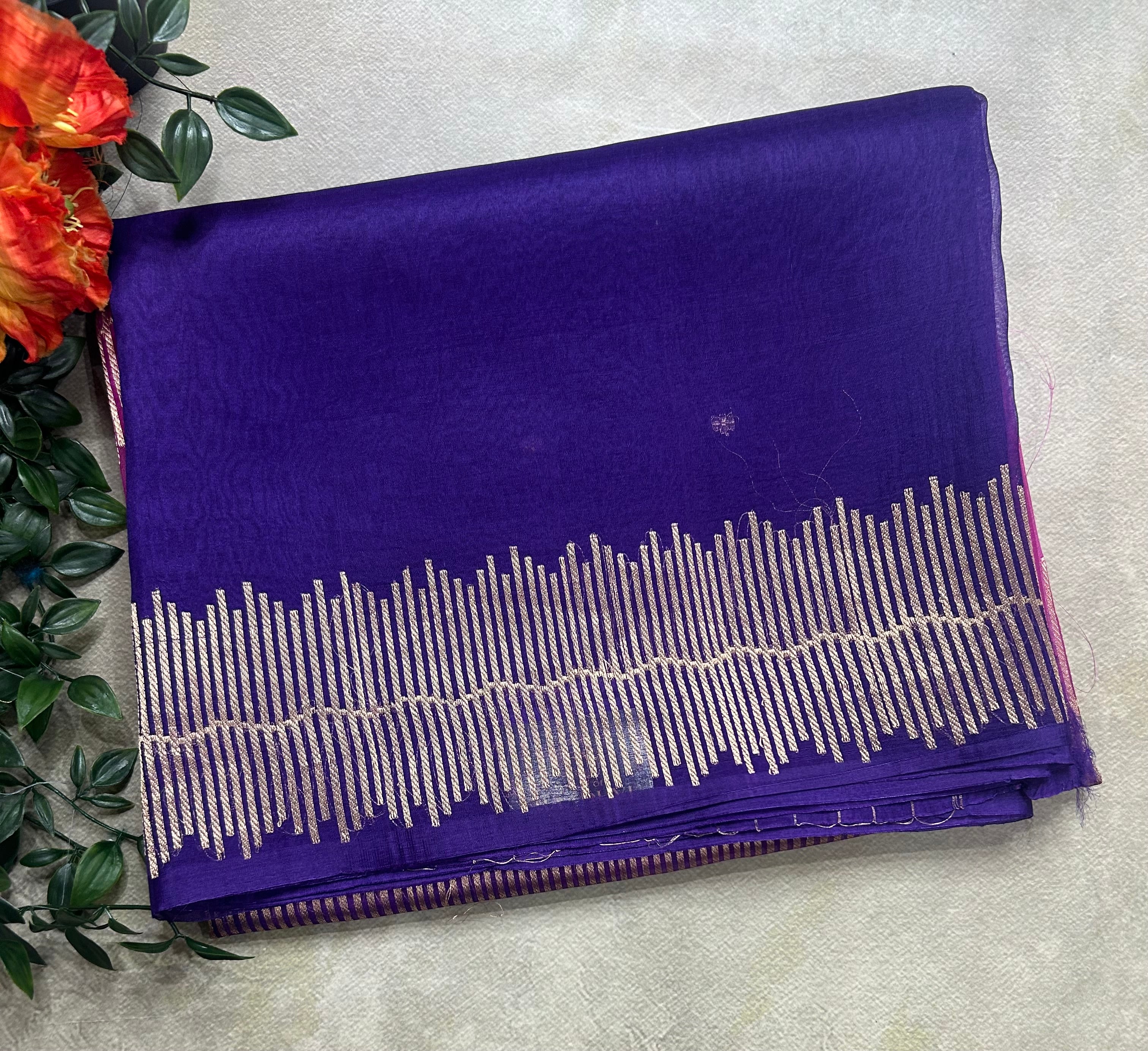 Multitone pure kora 104 organza silk saree