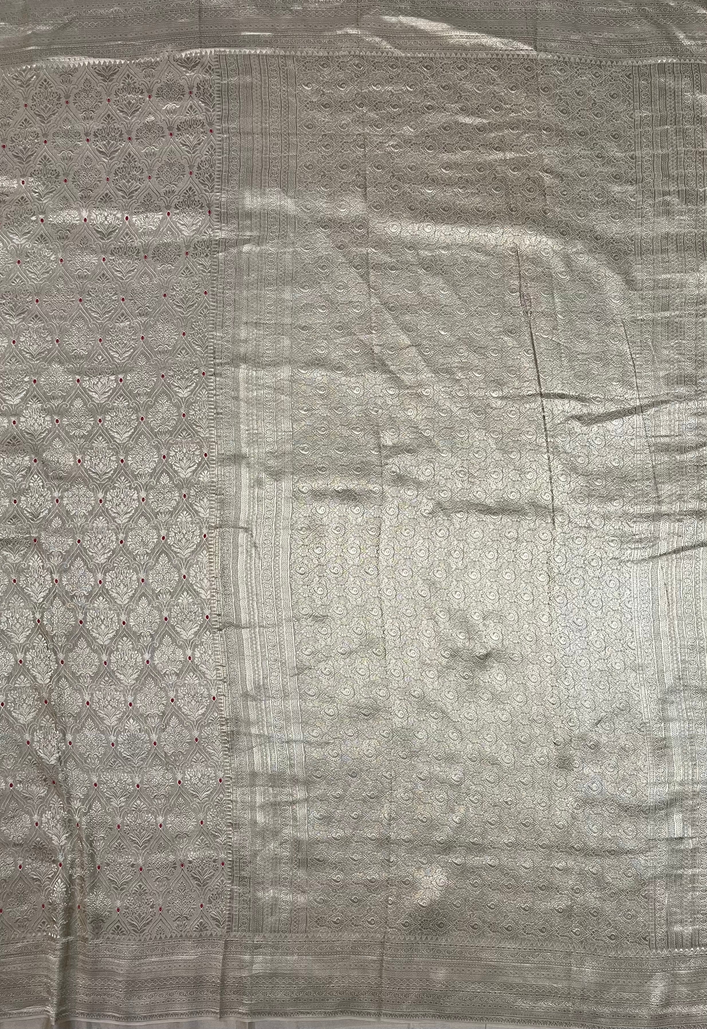 Gold brocade pure mysore silk 104 saree