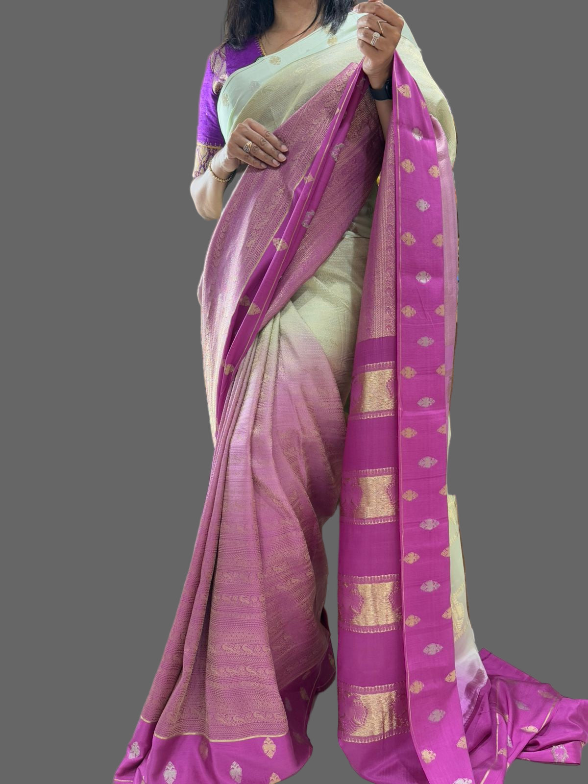 Rankart Brocade Pure Mysore Silk-10 Saree – Elegant Traditional South Indian Saree for Weddings & Festive Wear