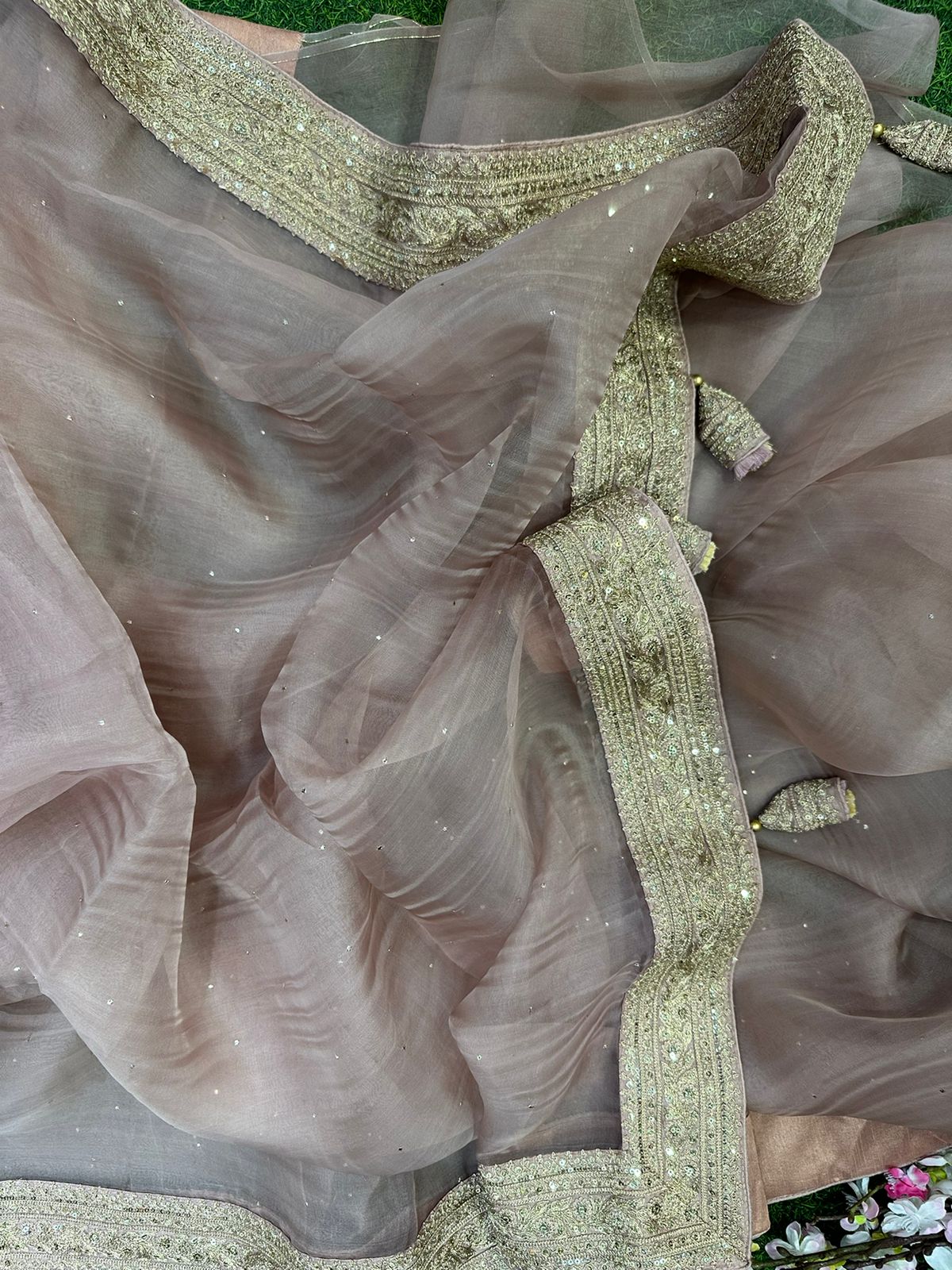 Begie sabyasachi inspired pure organza saree