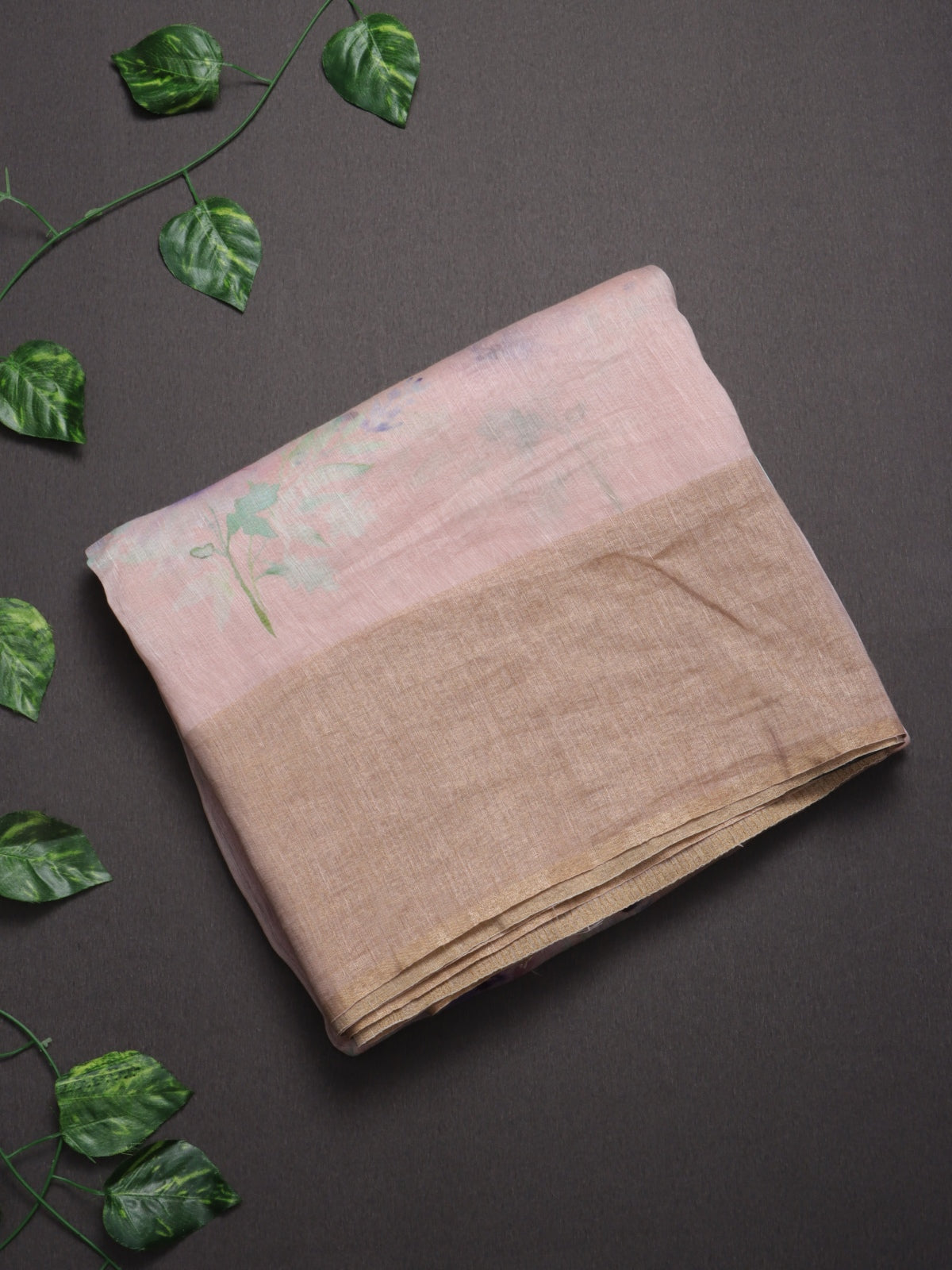 Pink Pure Mul Chanderi Saree (Swara)
