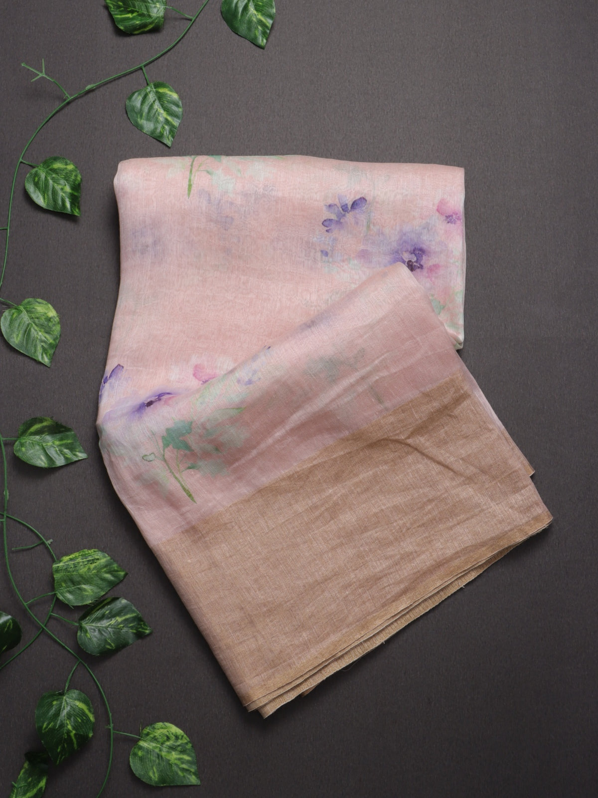Pink Pure Mul Chanderi Saree (Swara)