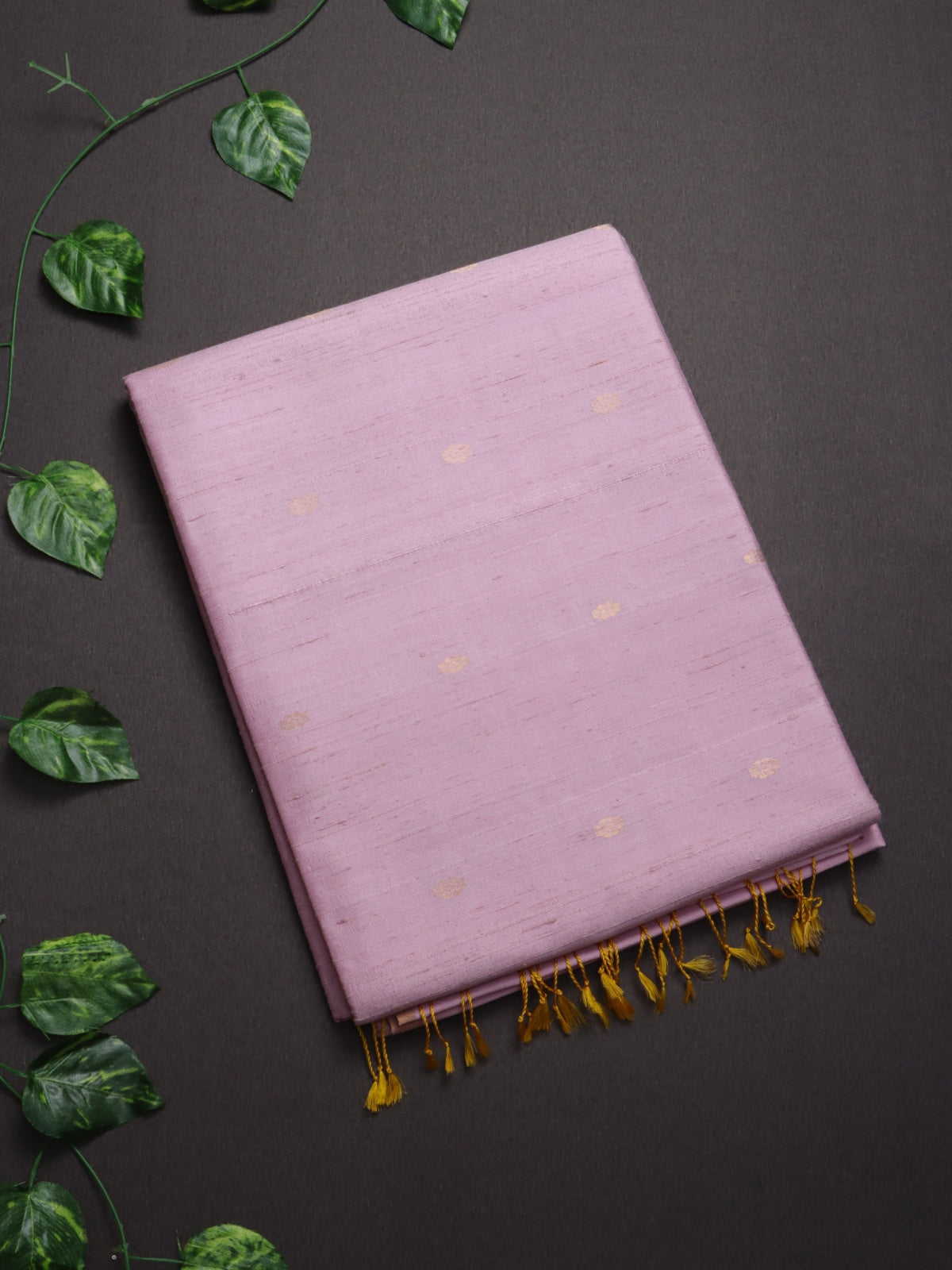 Pink Pure Raw Silk Saree (Swara)