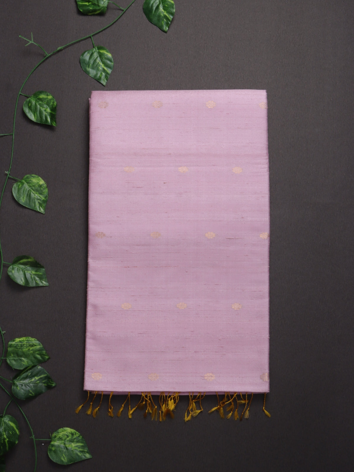 Pink Pure Raw Silk Saree (Swara)