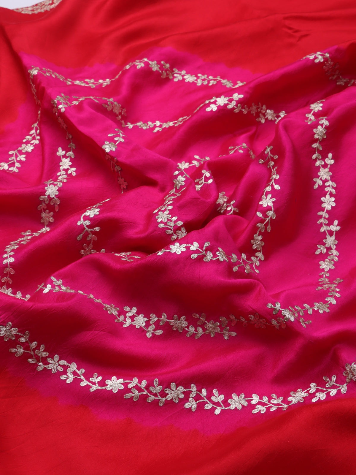 Red Pure Silk Saree (Swara)