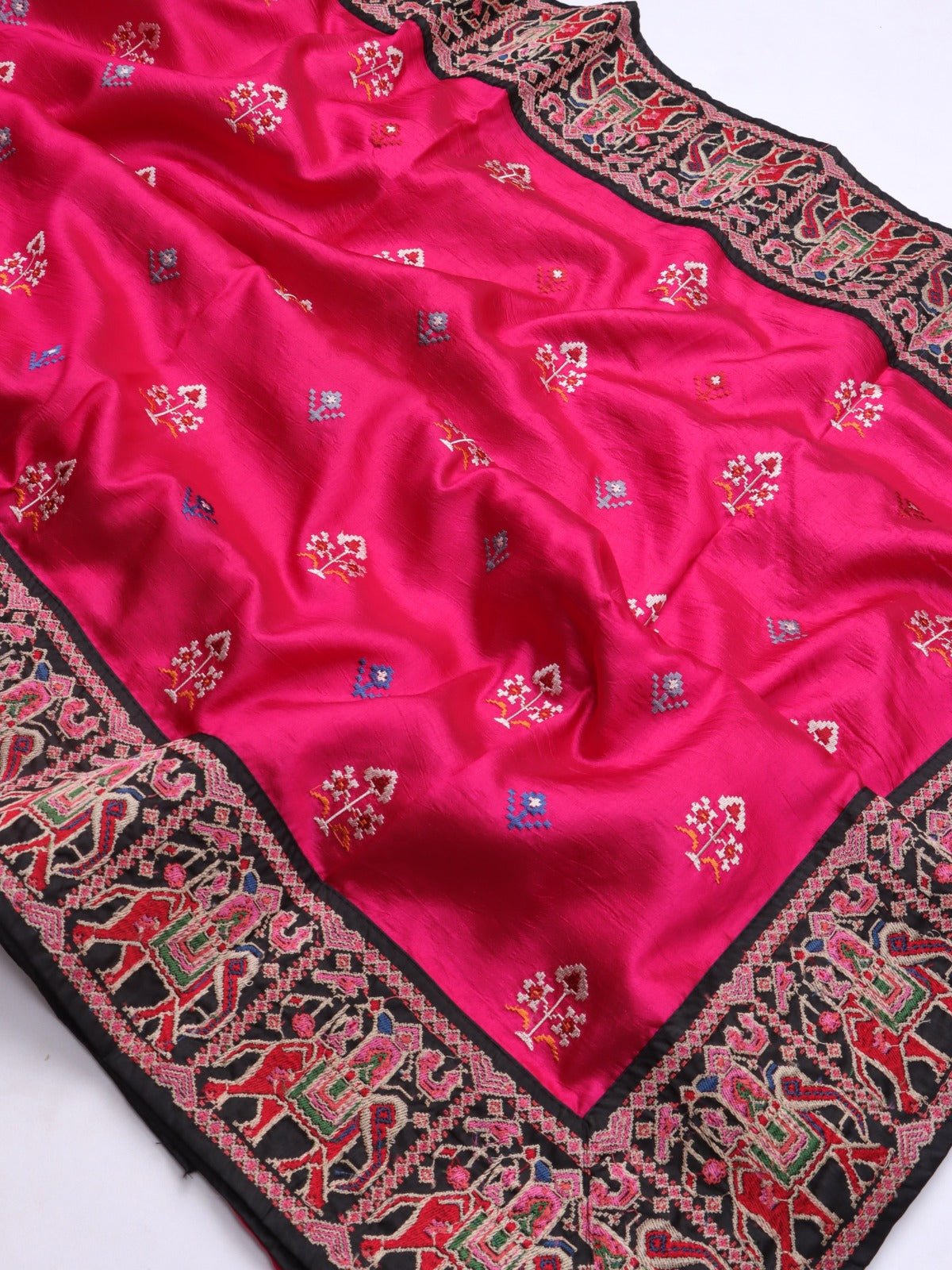 Pink Pure Silk Saree (Swara)