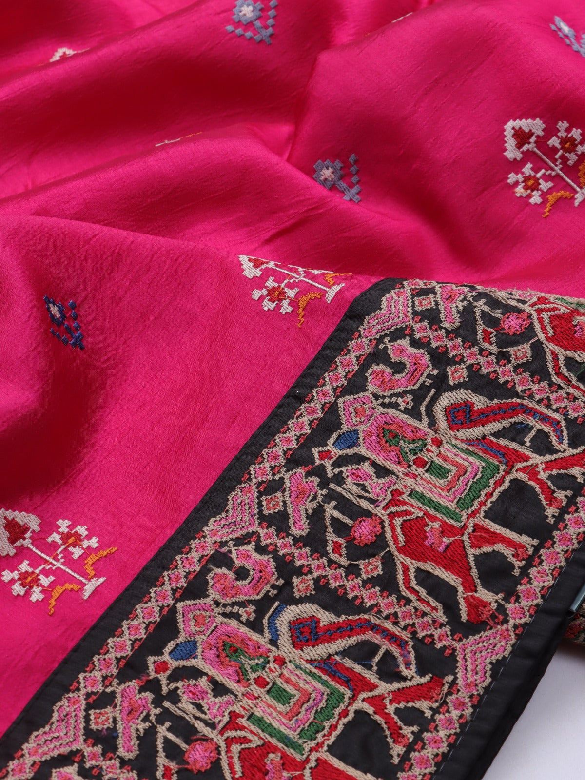 Pink Pure Silk Saree (Swara)