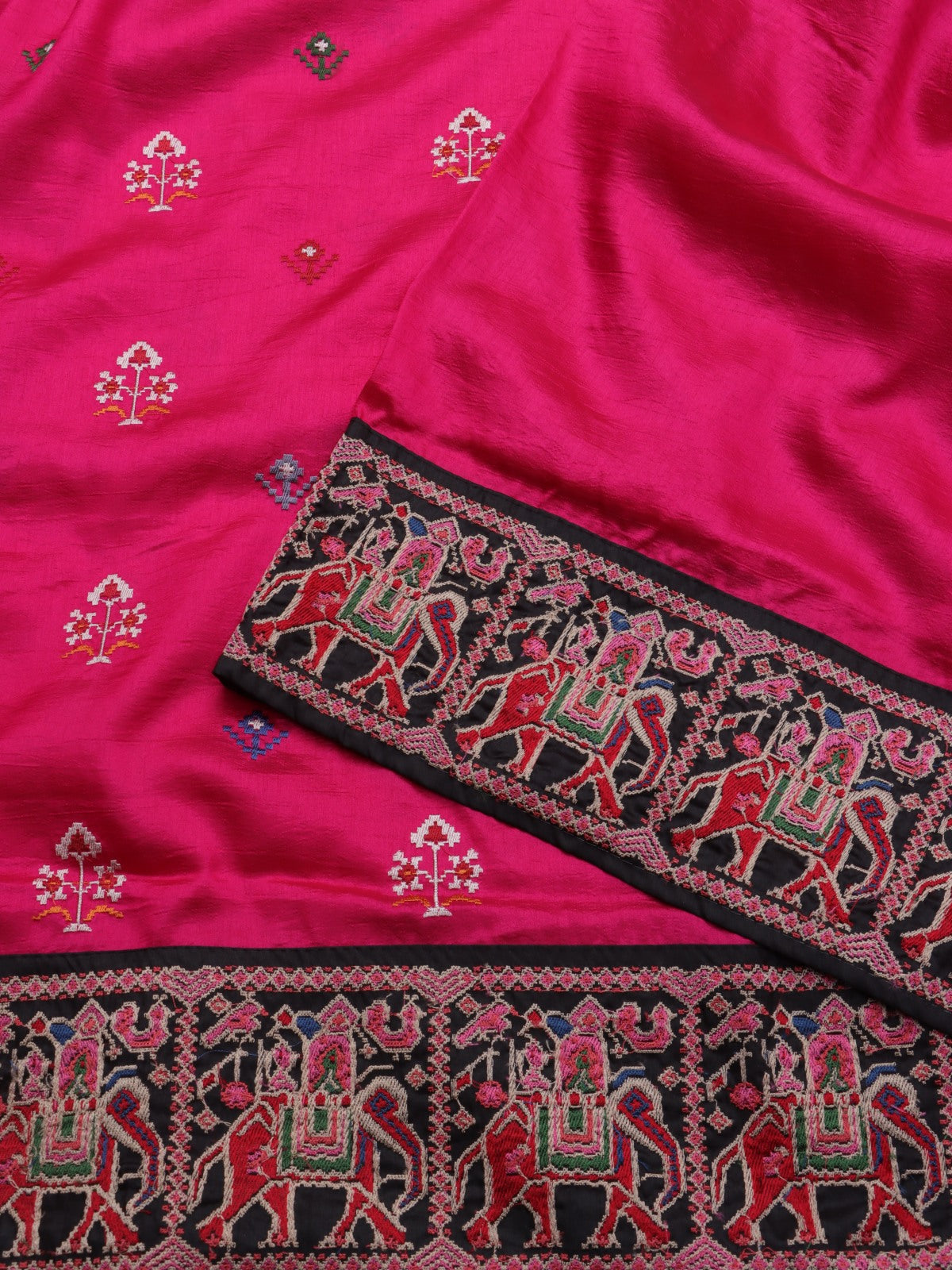 Pink Pure Silk Saree (Swara)