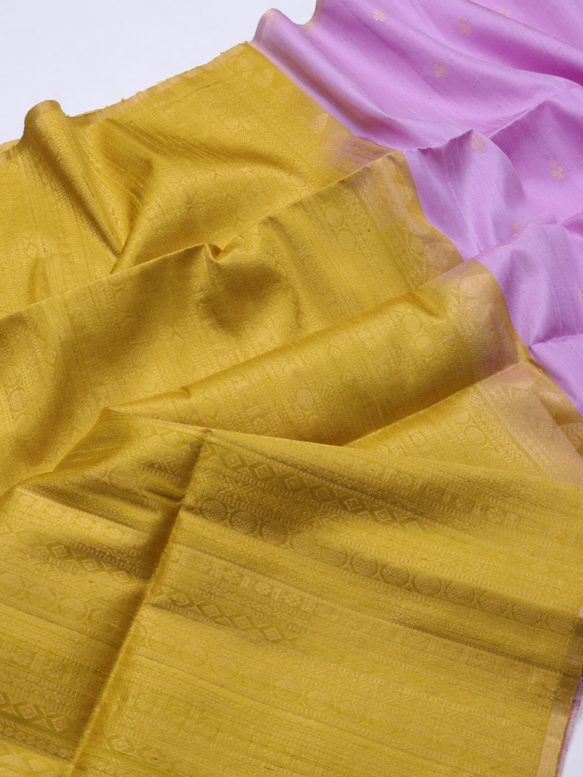 Mauve Pure Raw Silk Saree (Swara)