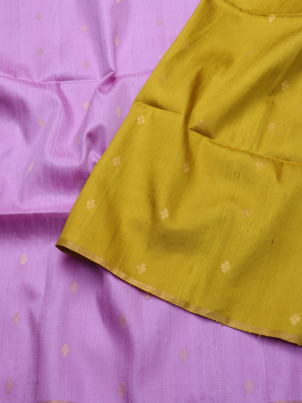 Mauve Pure Raw Silk Saree (Swara)