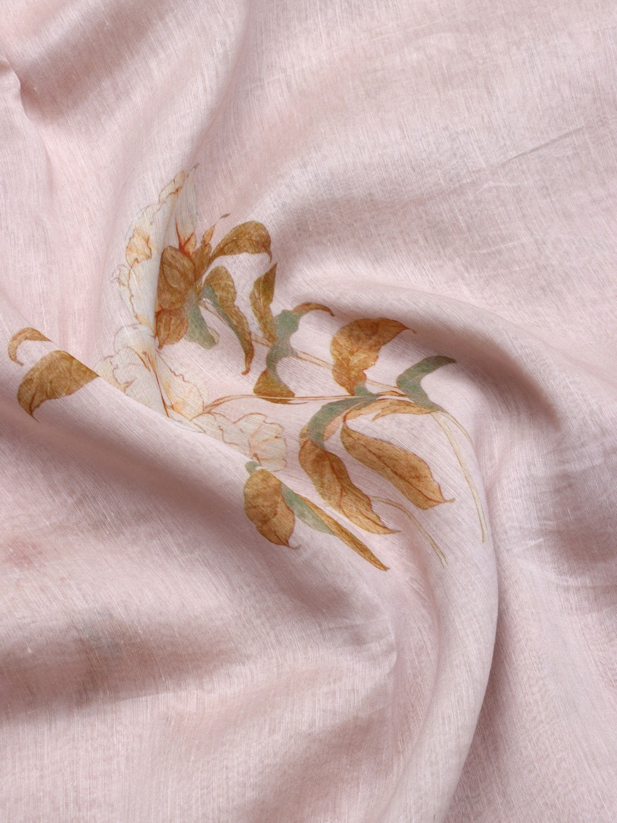 Pink Pure Mul Chanderi Saree (Swara)