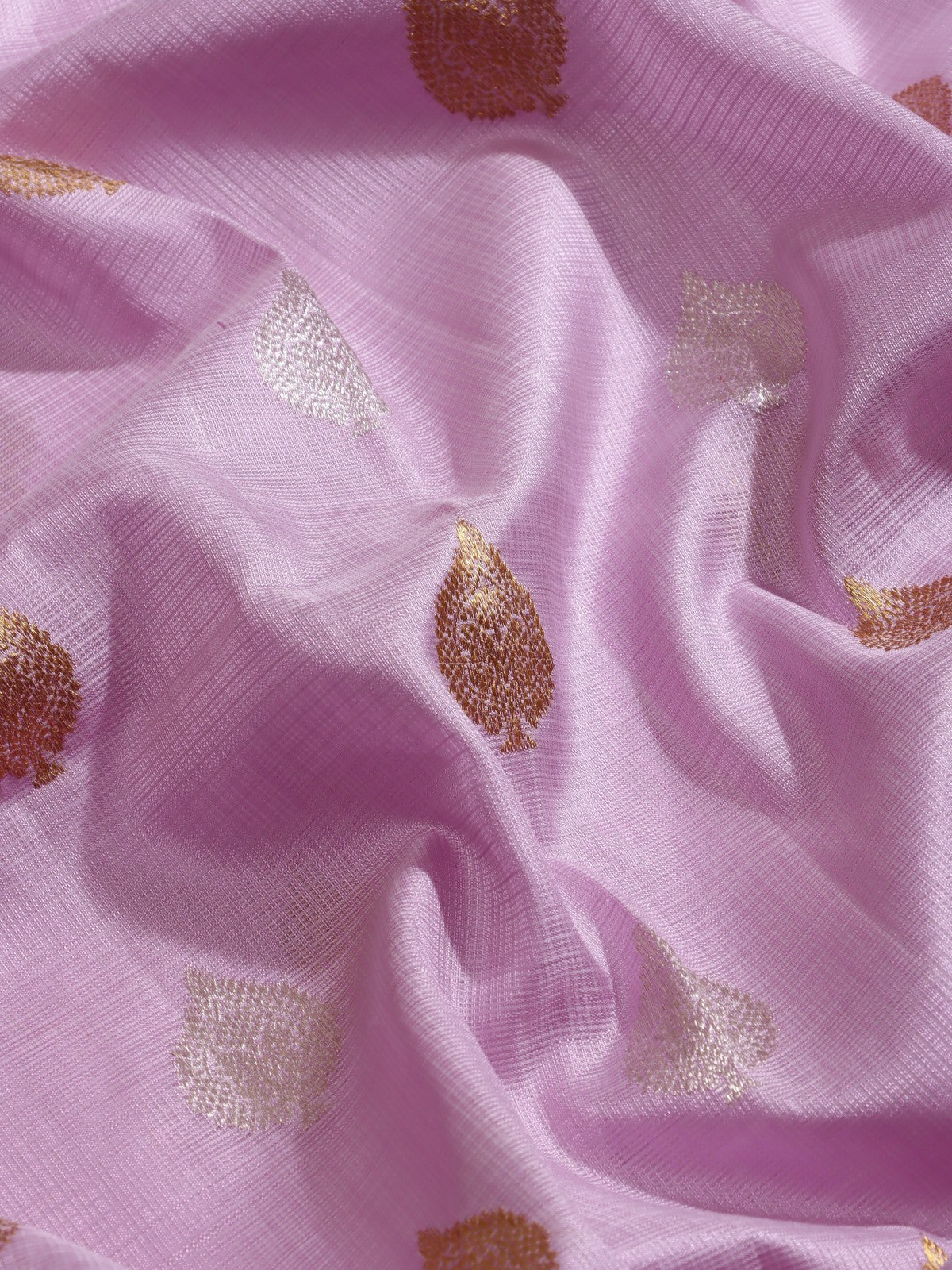 Baby Pink Pure Kora Organza Saree (Swara)