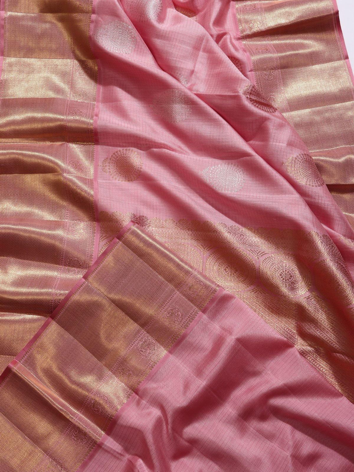 Pink Pure Kanchi Saree (Swara)