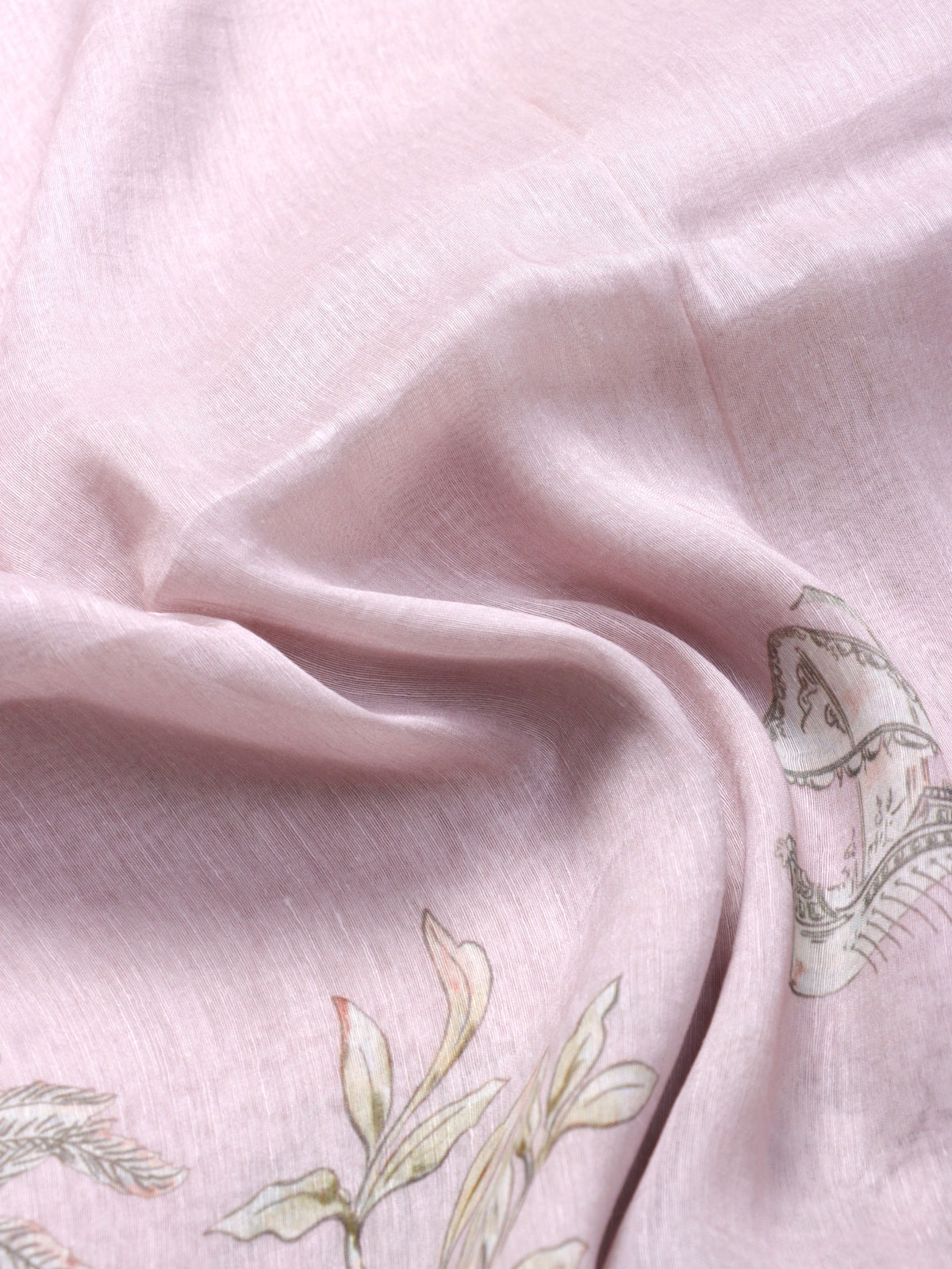 Pink Pure Mul Chanderi Saree (Swara)