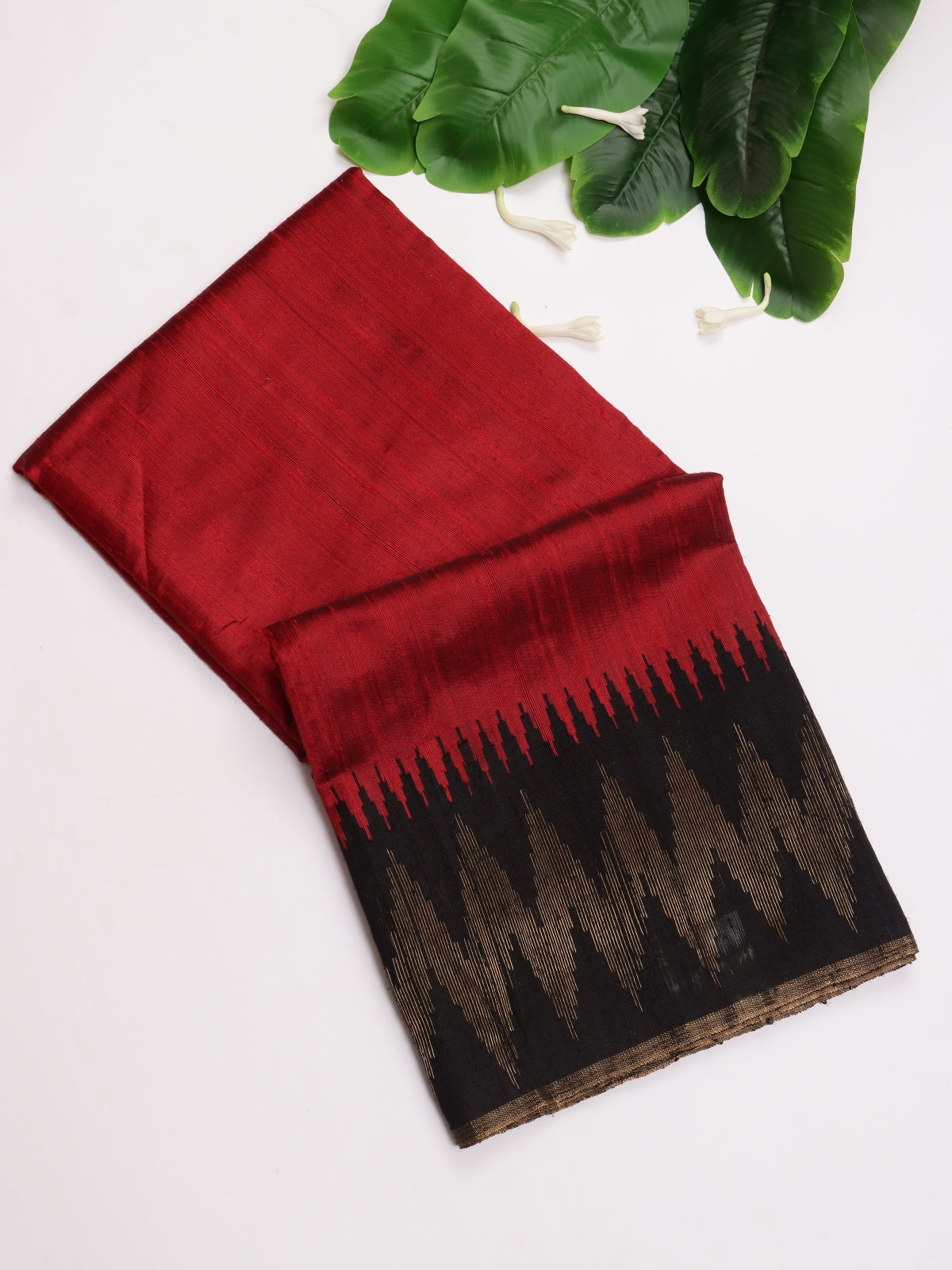 Red Pure Matka Silk Saree (Swara)