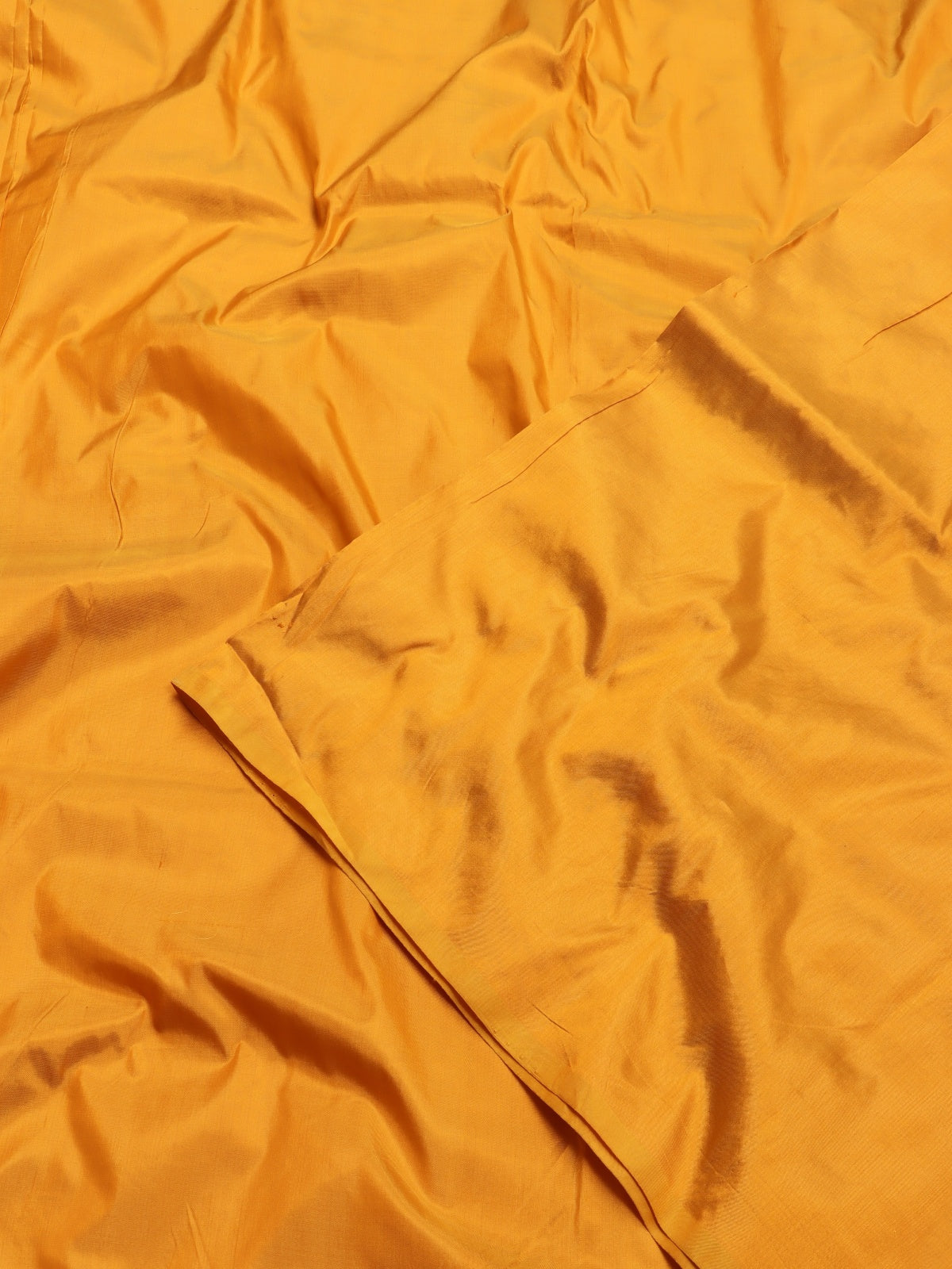 Mustard Pure Kathan Banarasi Silk Dress Material (Swara)
