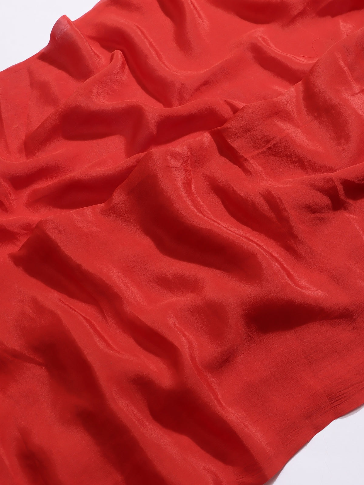 Red Pure Georgette Dress Material (Swara)