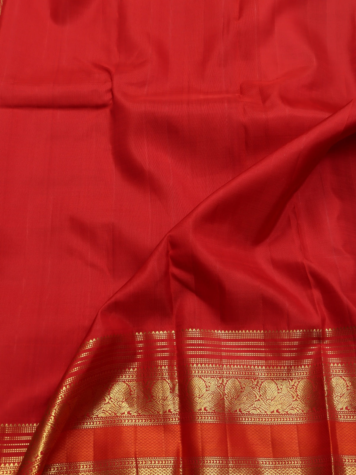 Bottle Green Pure Kanchi Silk Saree (Swara)