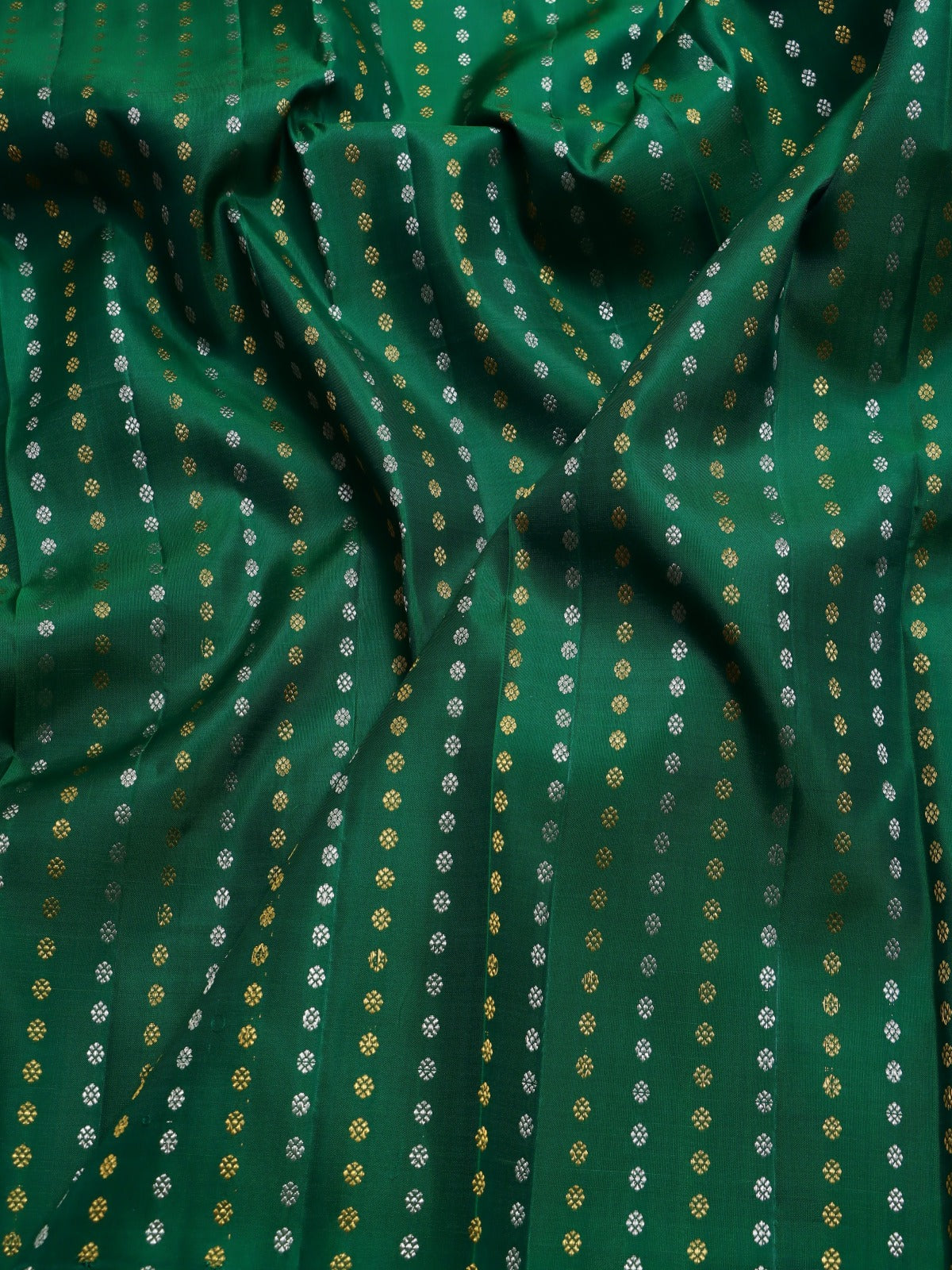 Green Patola Kanchi Silk Saree (Swara)