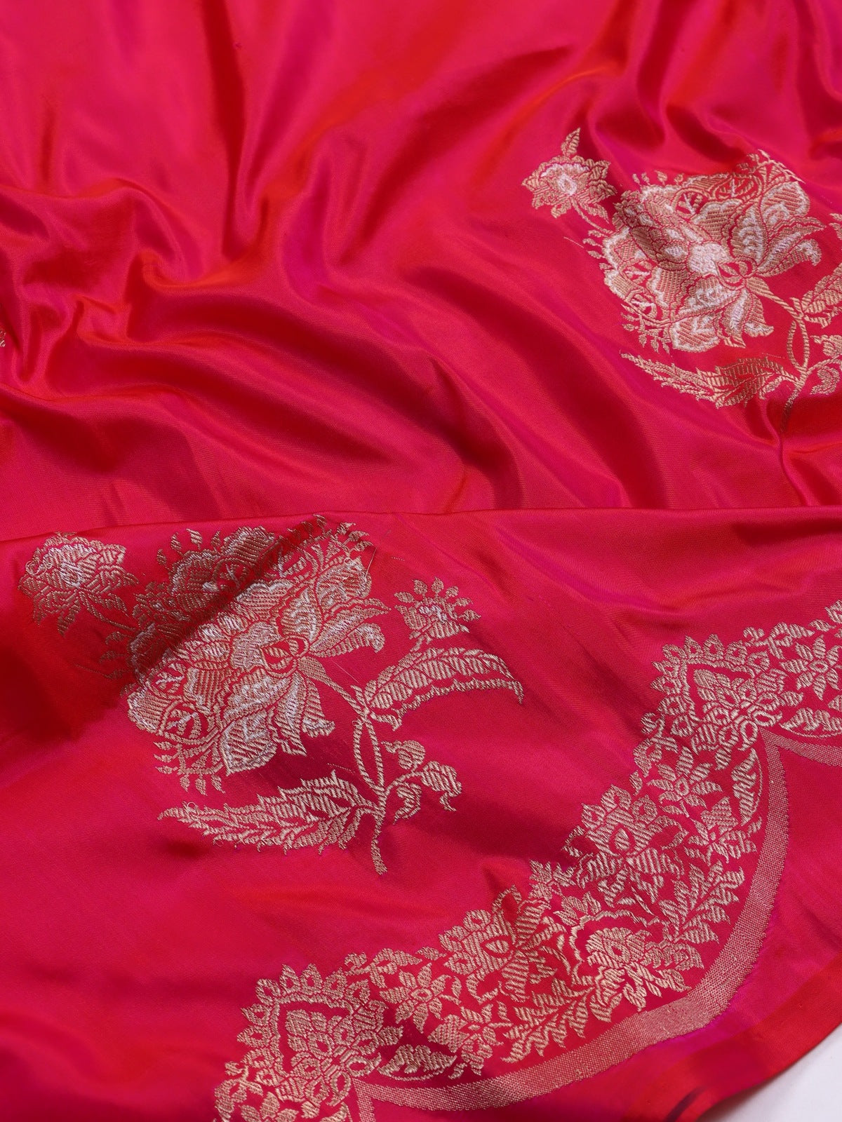 Pink Pure Kathan Silk Saree (Swara)
