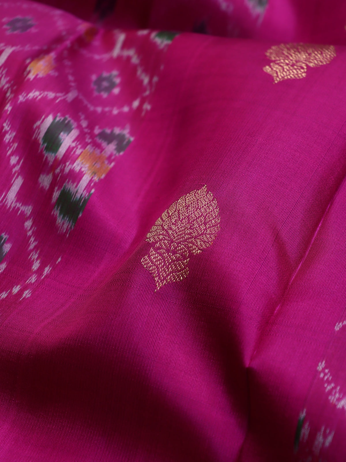 Pink Pure Kanchi Silk Saree 3G (Swara)