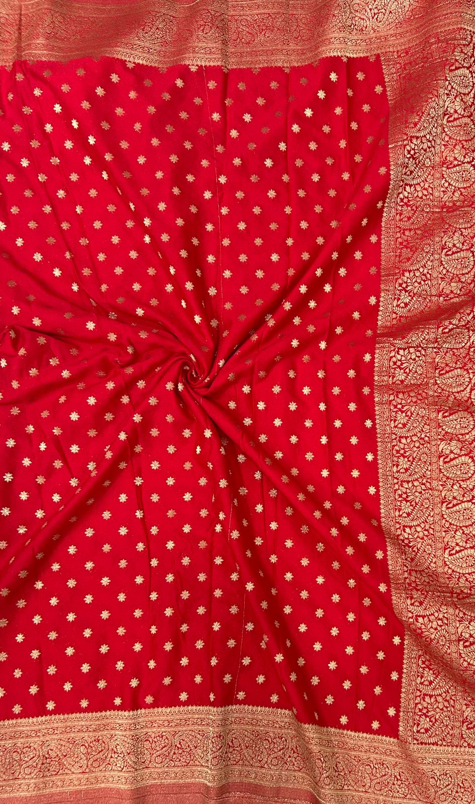 Red star butta 07 soft crepe silk saree (RR)