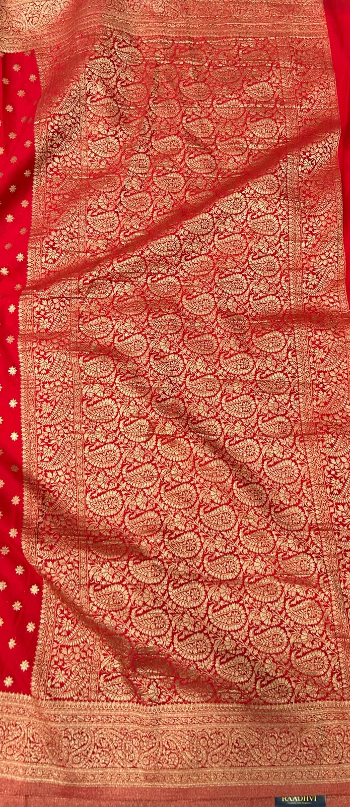 Red star butta 07 soft crepe silk saree (RR)