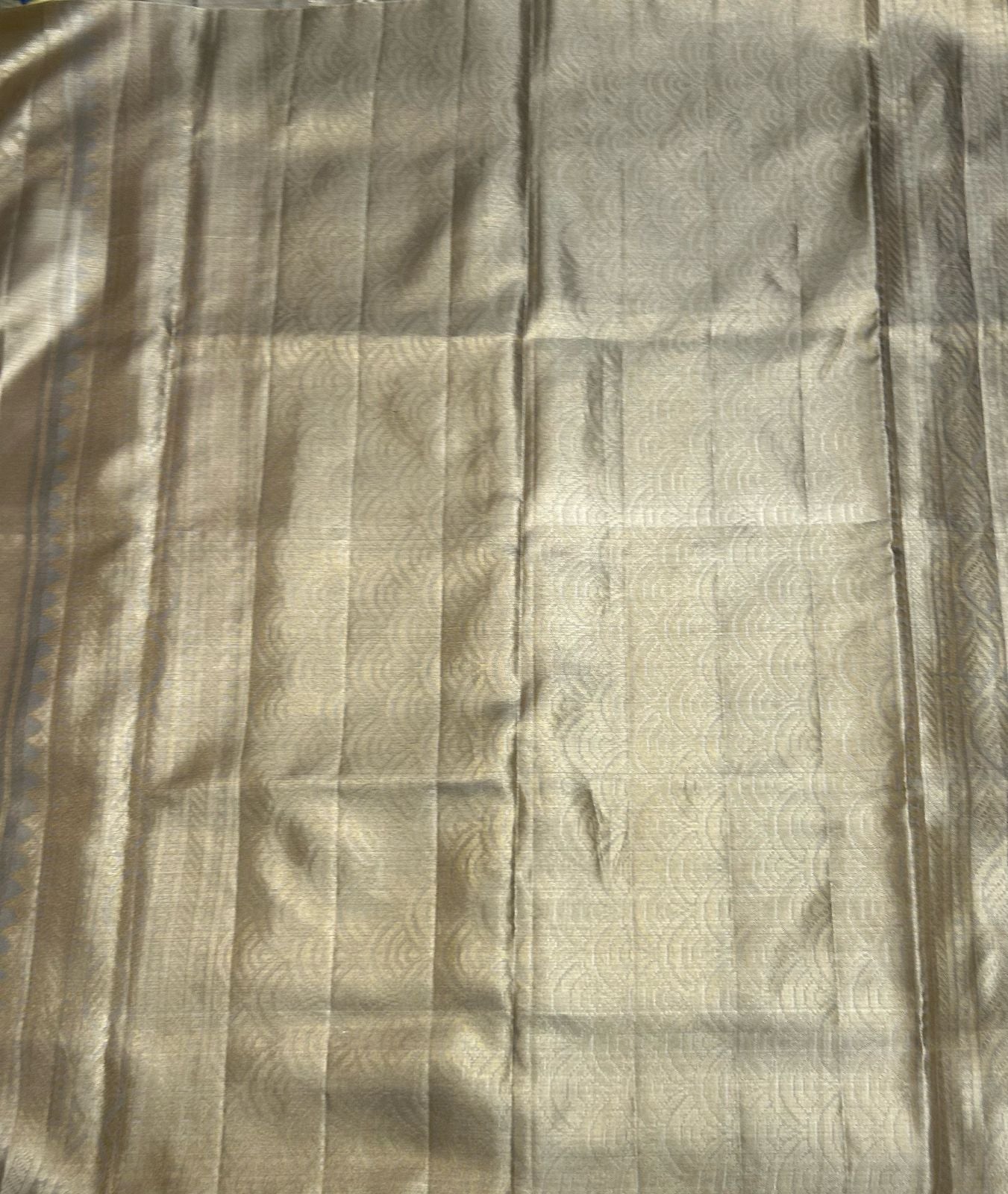 Light silver-08 tissue pure kanchipuram silk saree (SLR)