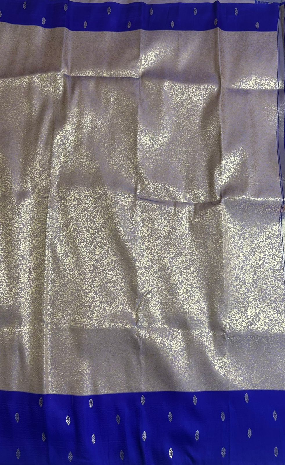 Lilac n purple 05 semi soft silk saree