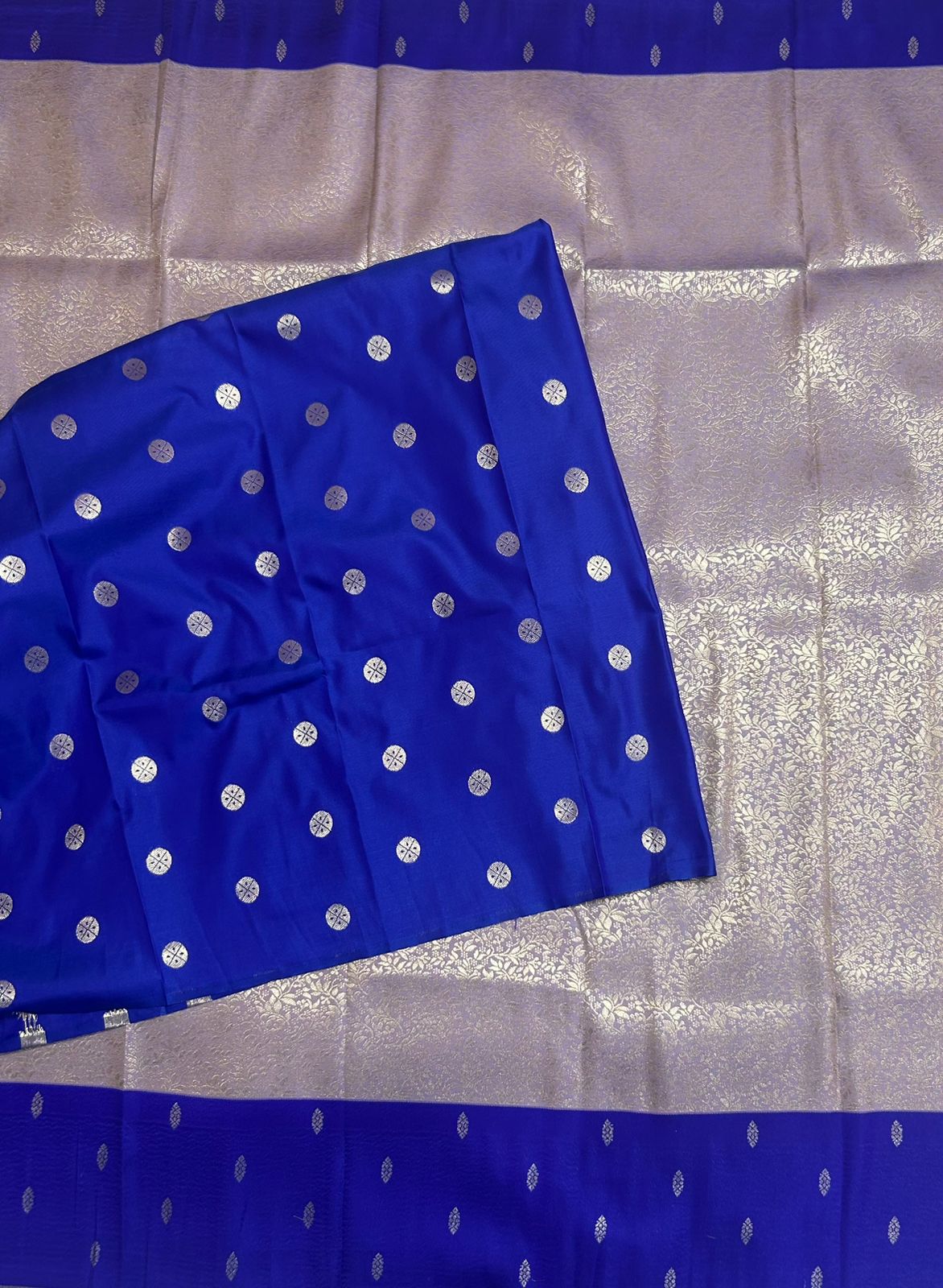 Lilac n purple 05 semi soft silk saree