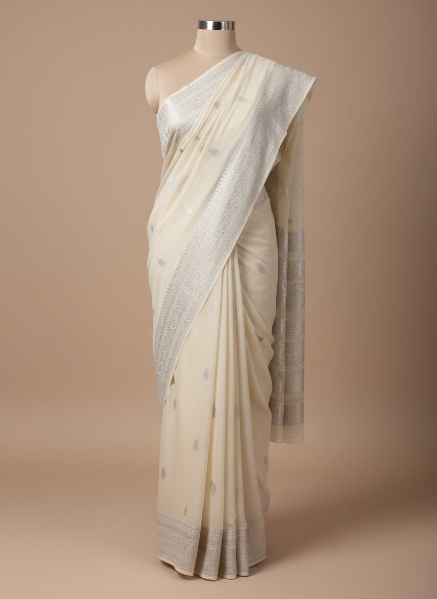 Nita Ambani pure chiffon saree