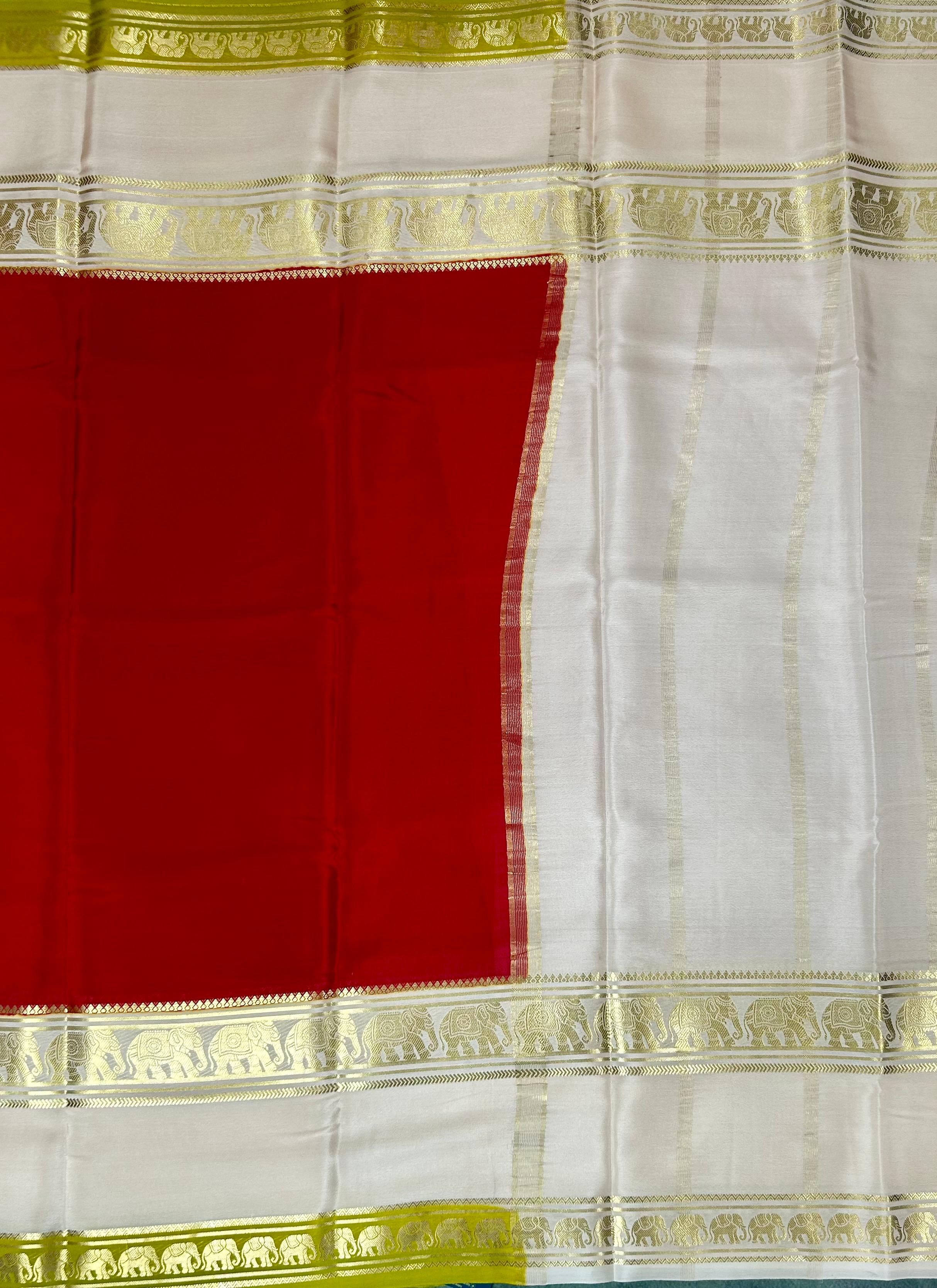 Pure 3D mysore silk-101 saree