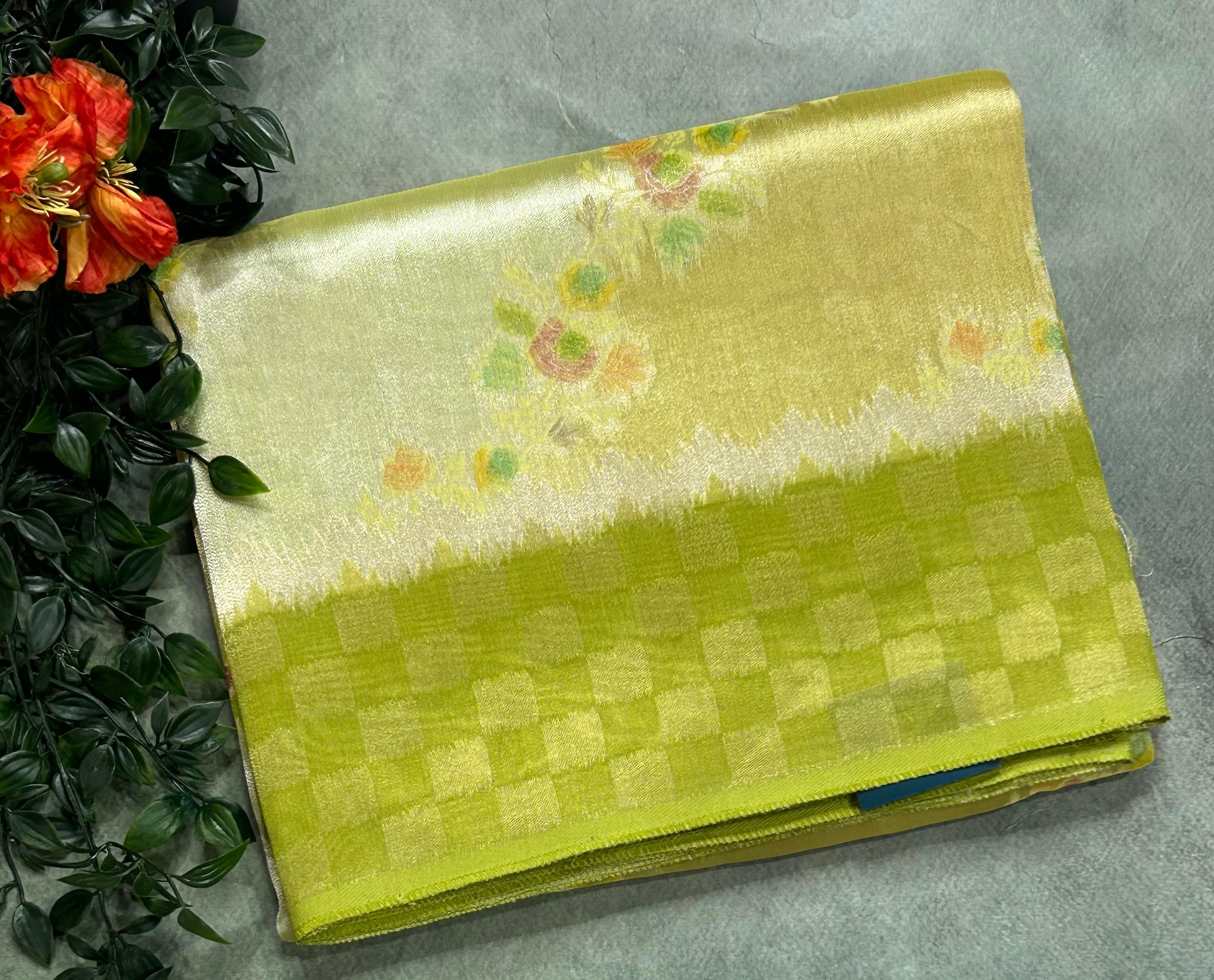 Rankart brocade tissue 104 saree