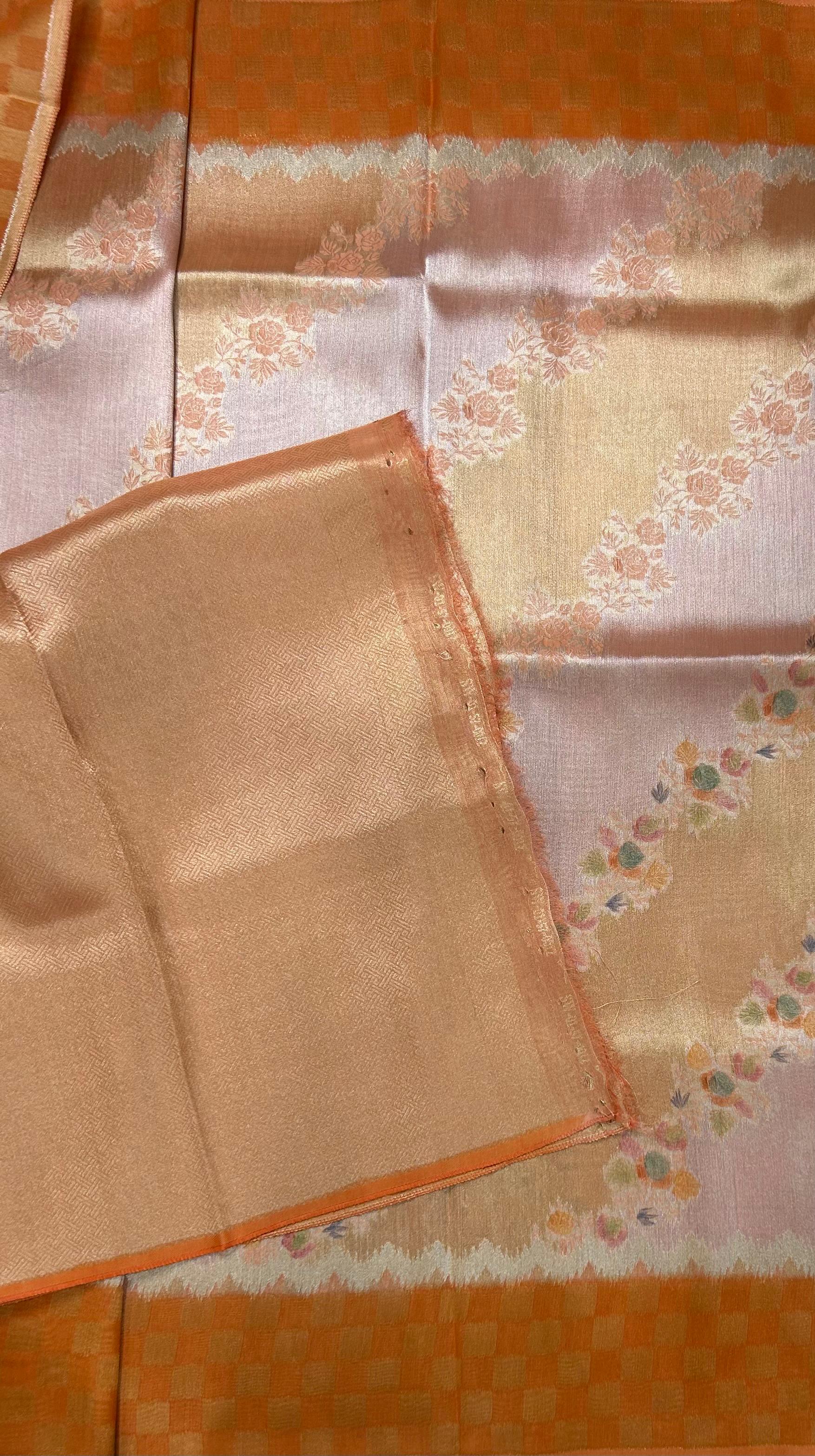Rankart brocade tissue 104 saree
