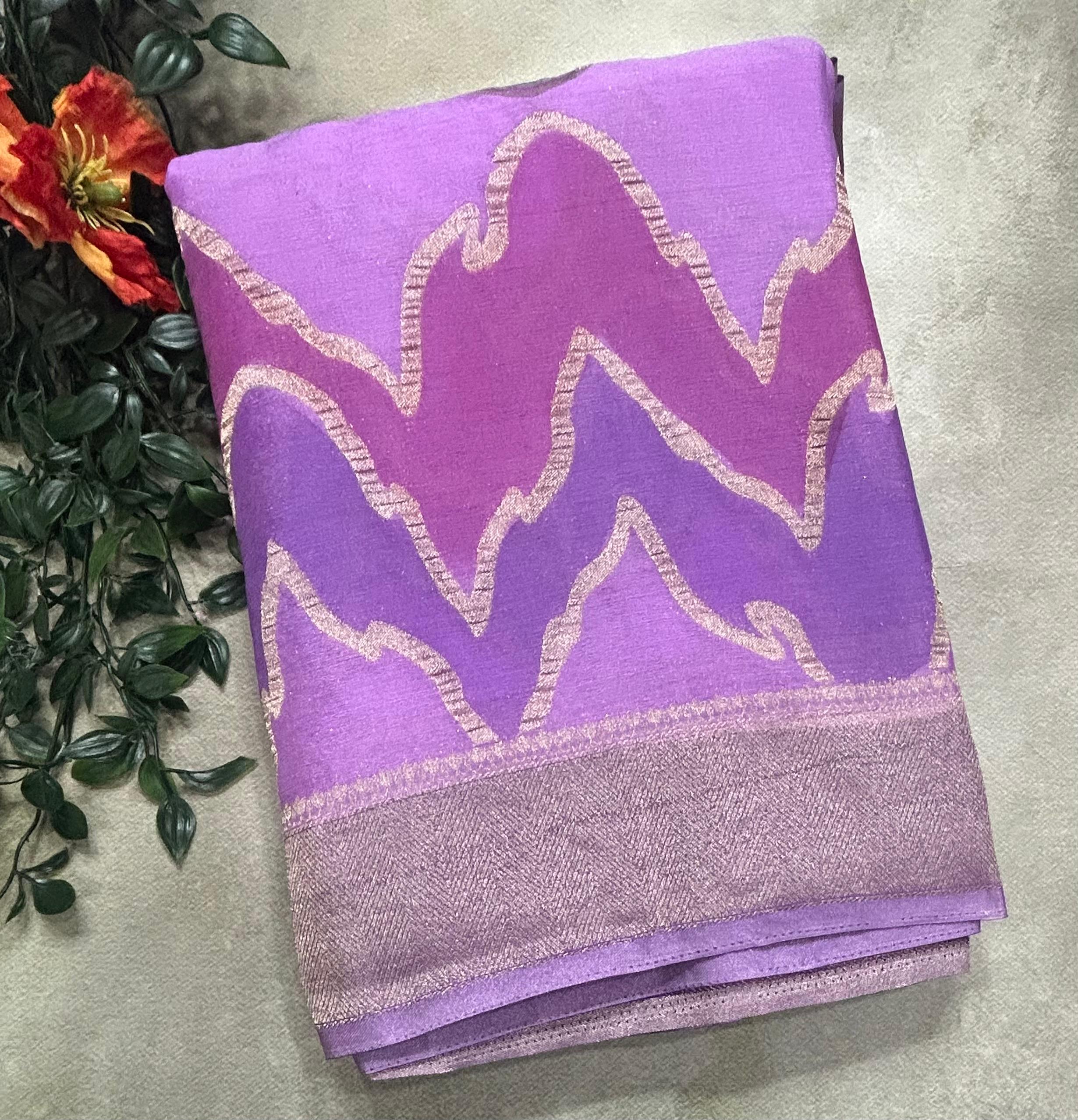 Rankart chinnon georgette 105 saree