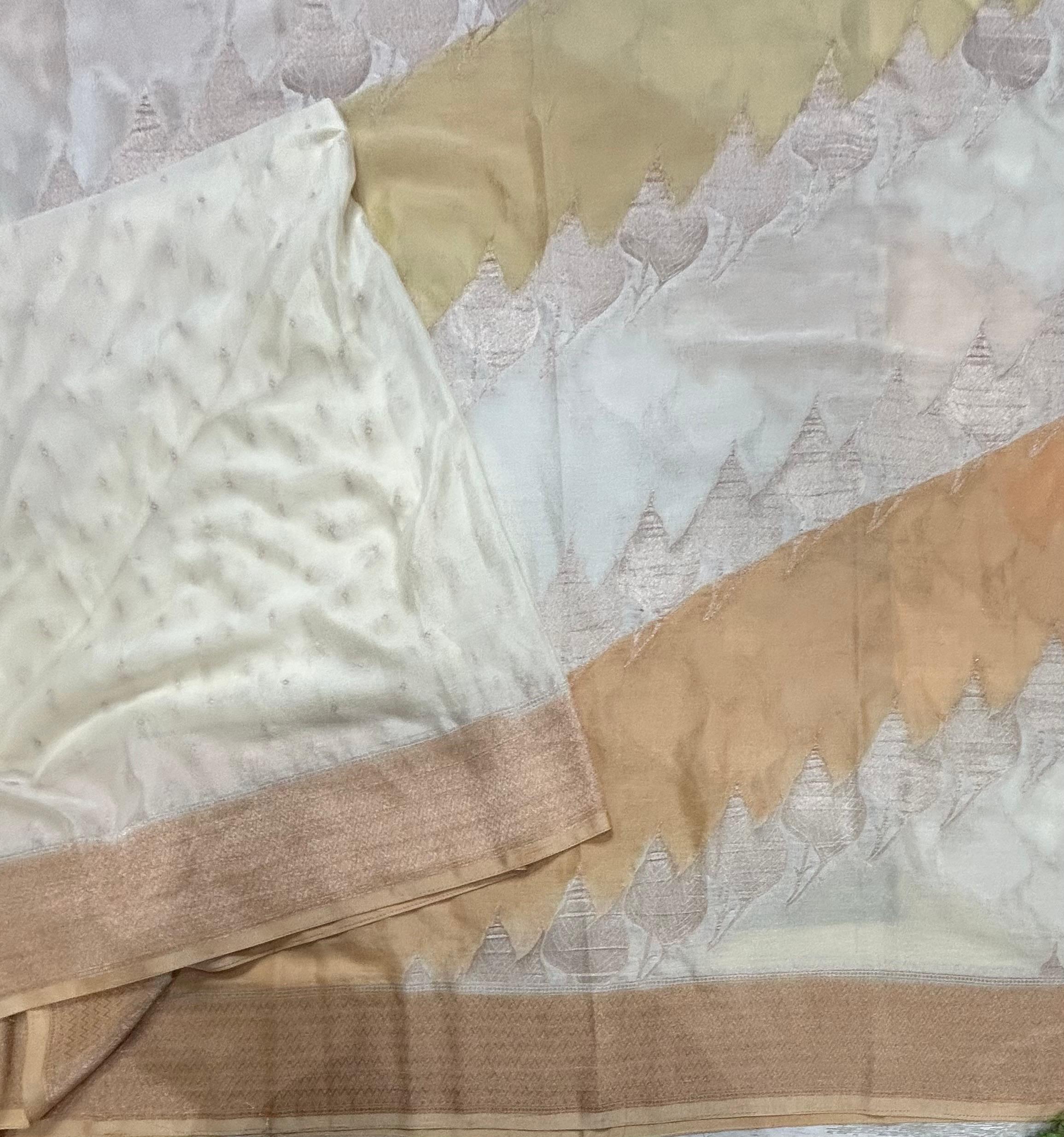 Rankart chinnon georgette 105 saree
