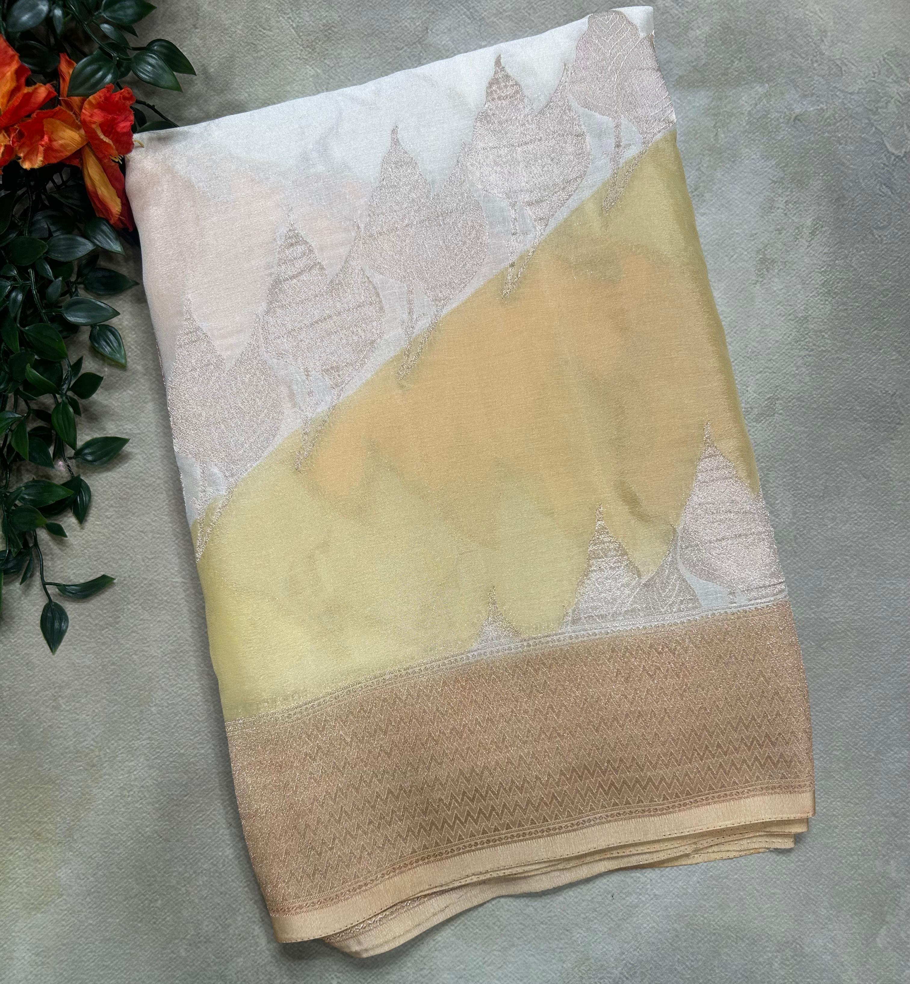 Rankart chinnon georgette 105 saree