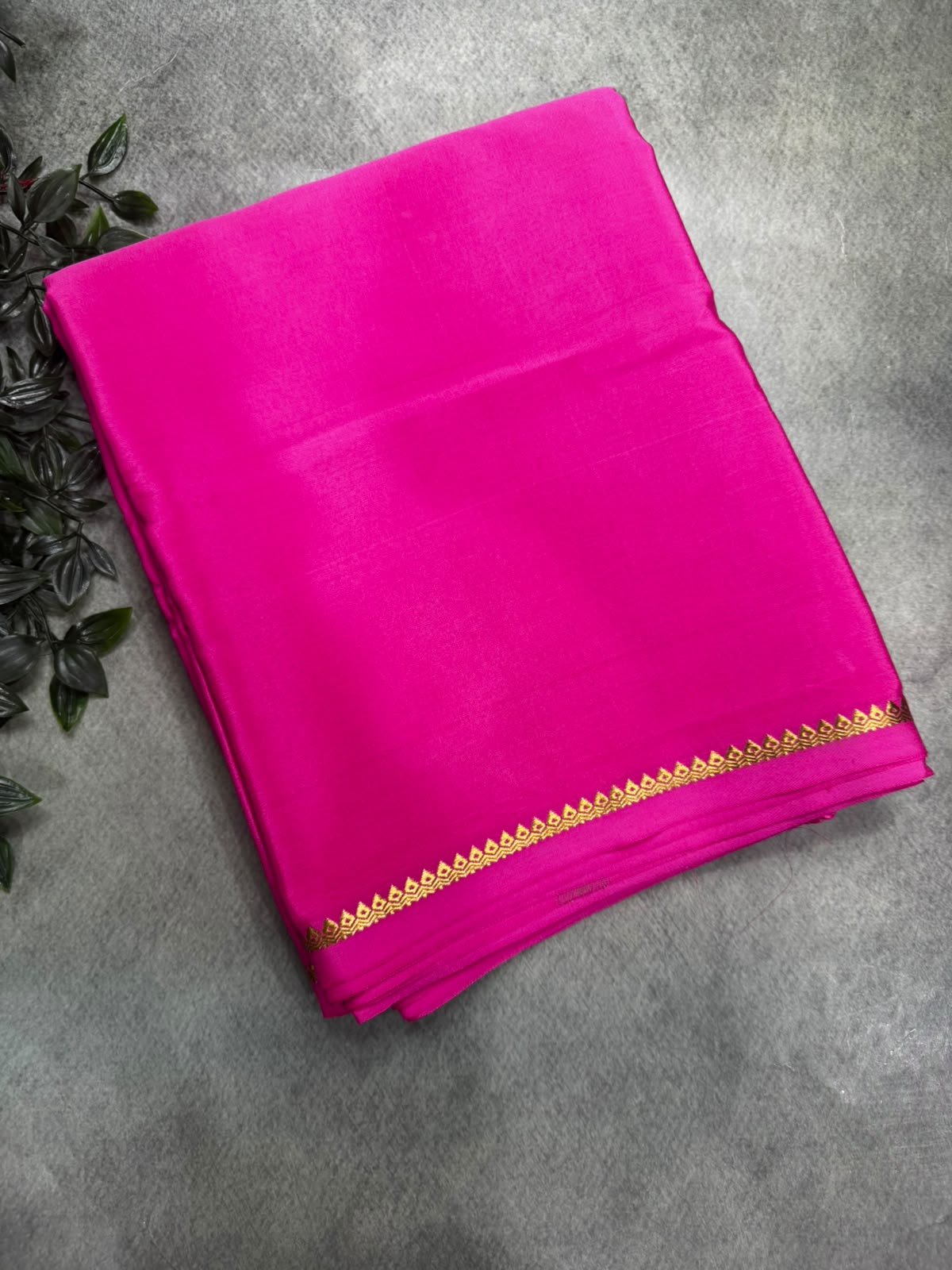 Light Pink Pure Mysore Silk 106 Saree