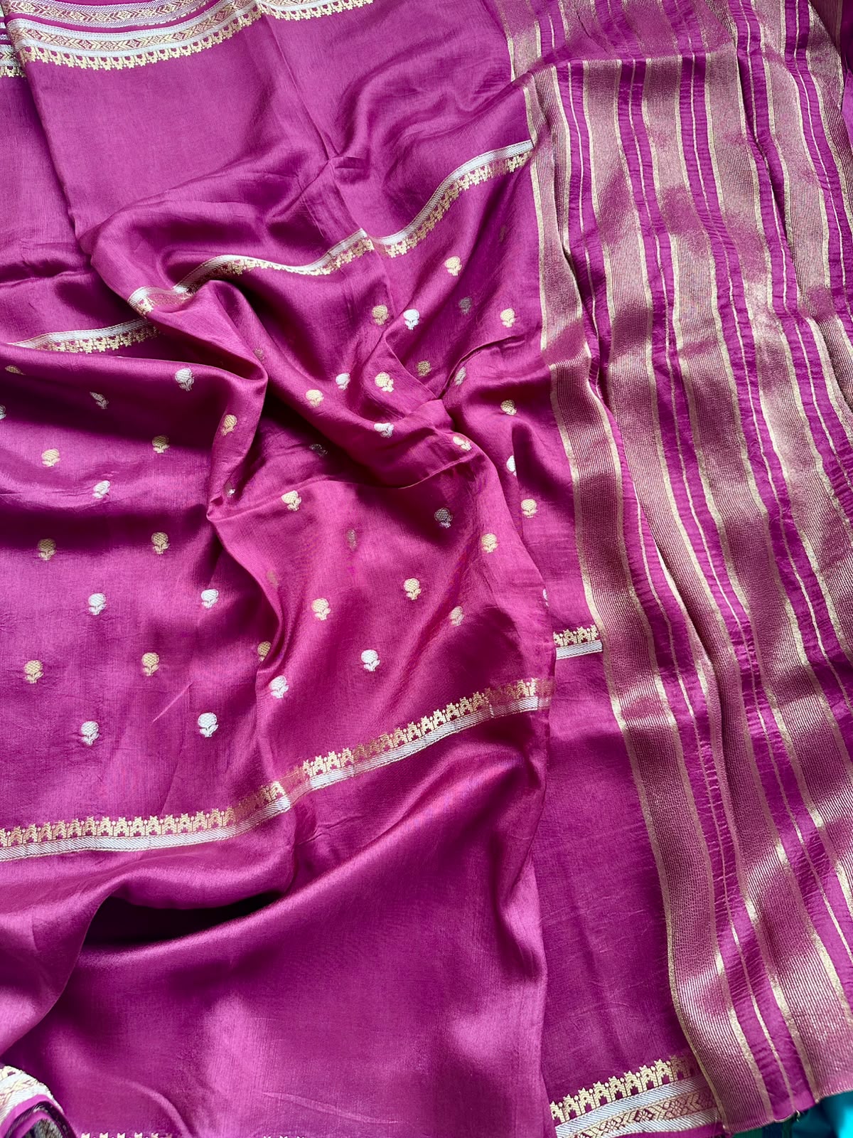 semi crepe wine color