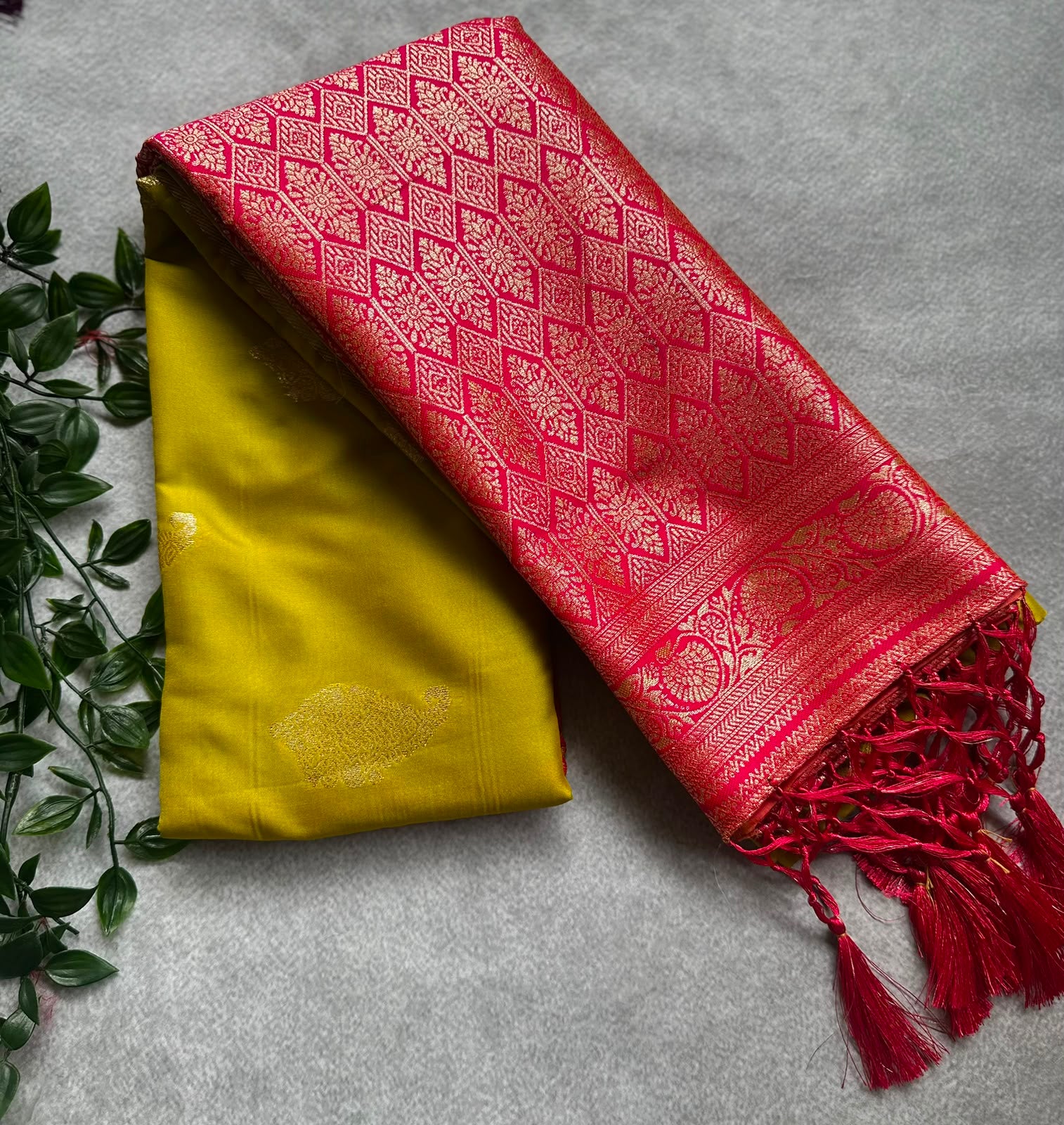 semi silk mehandi green saree